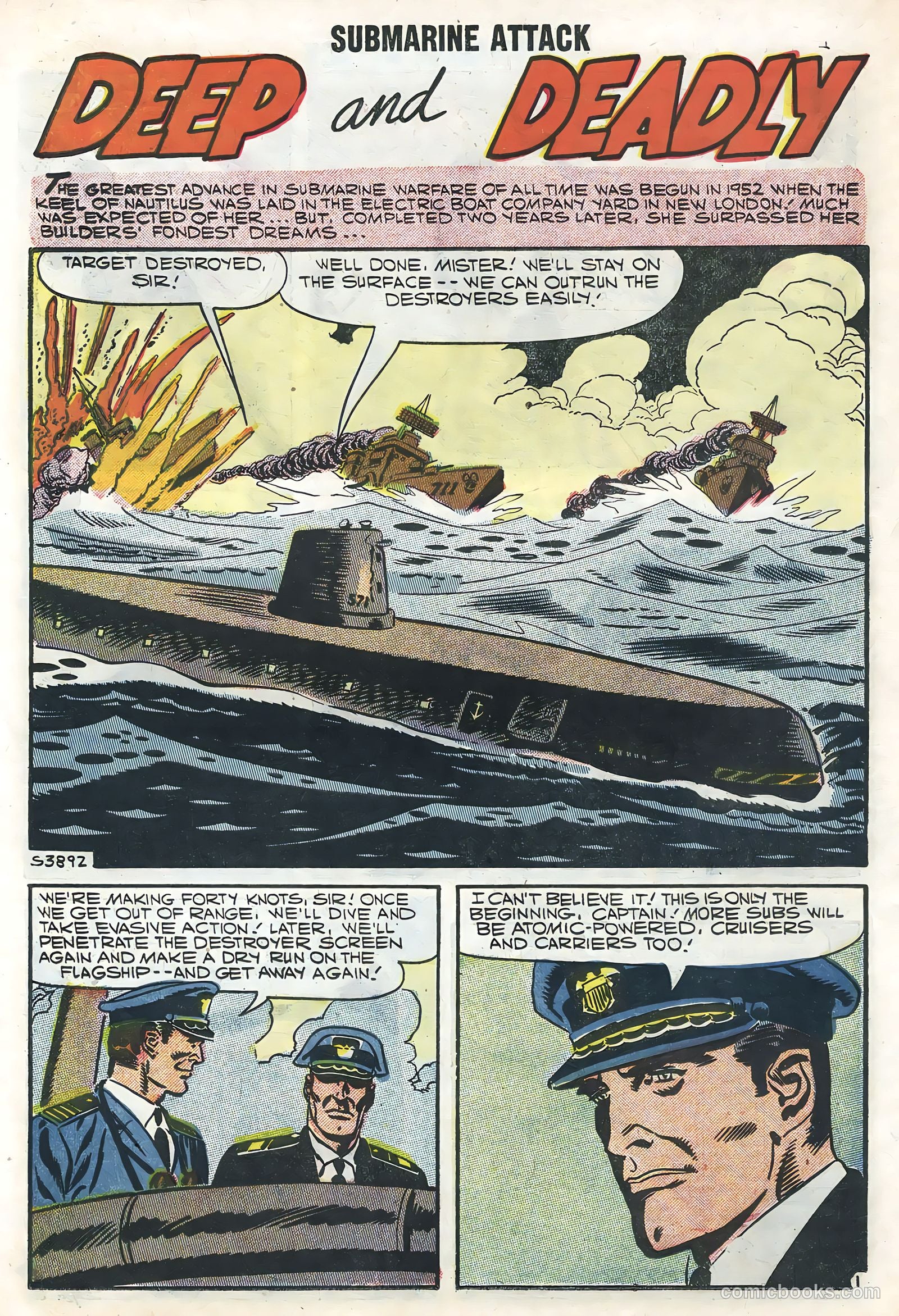 Submarine Attack #11 (1958) — page 14 of 36