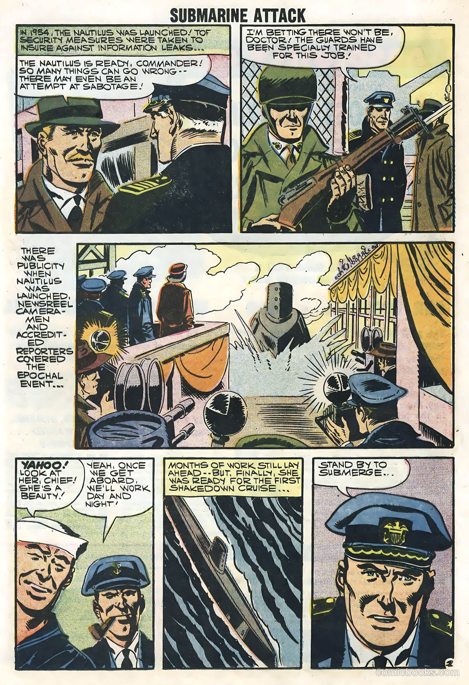 Submarine Attack #11 (1958) — page 16 of 36