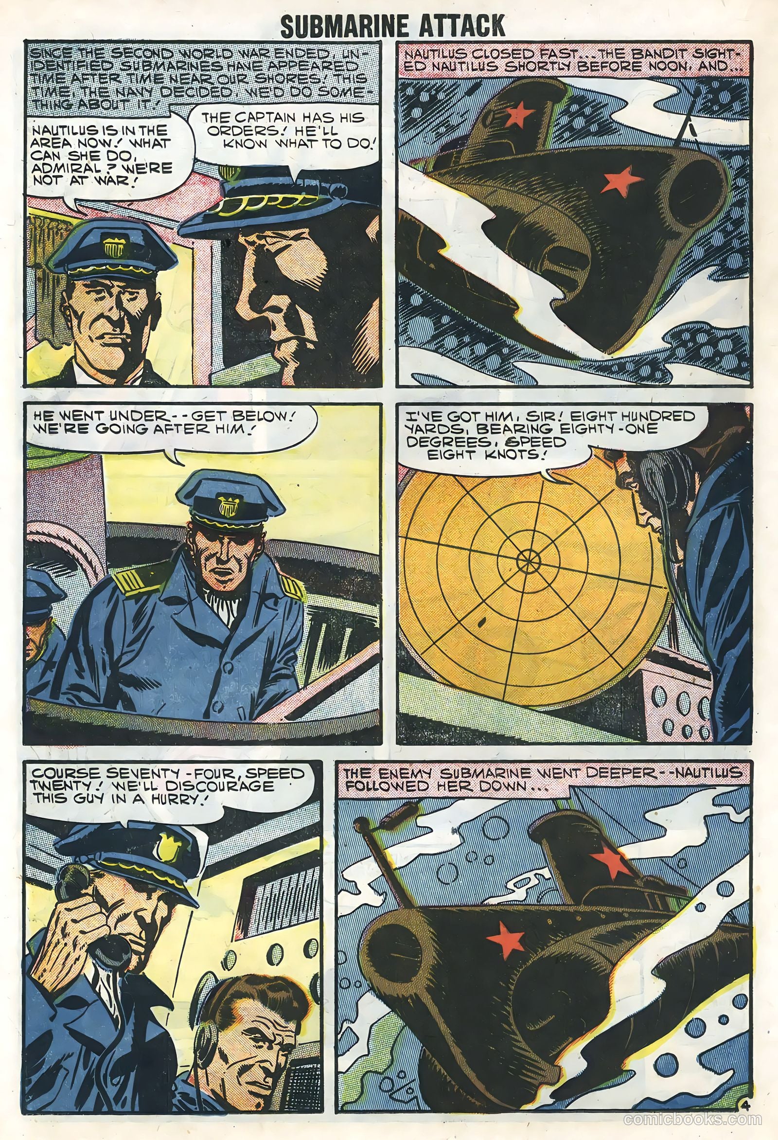 Submarine Attack #11 (1958) — page 18 of 36