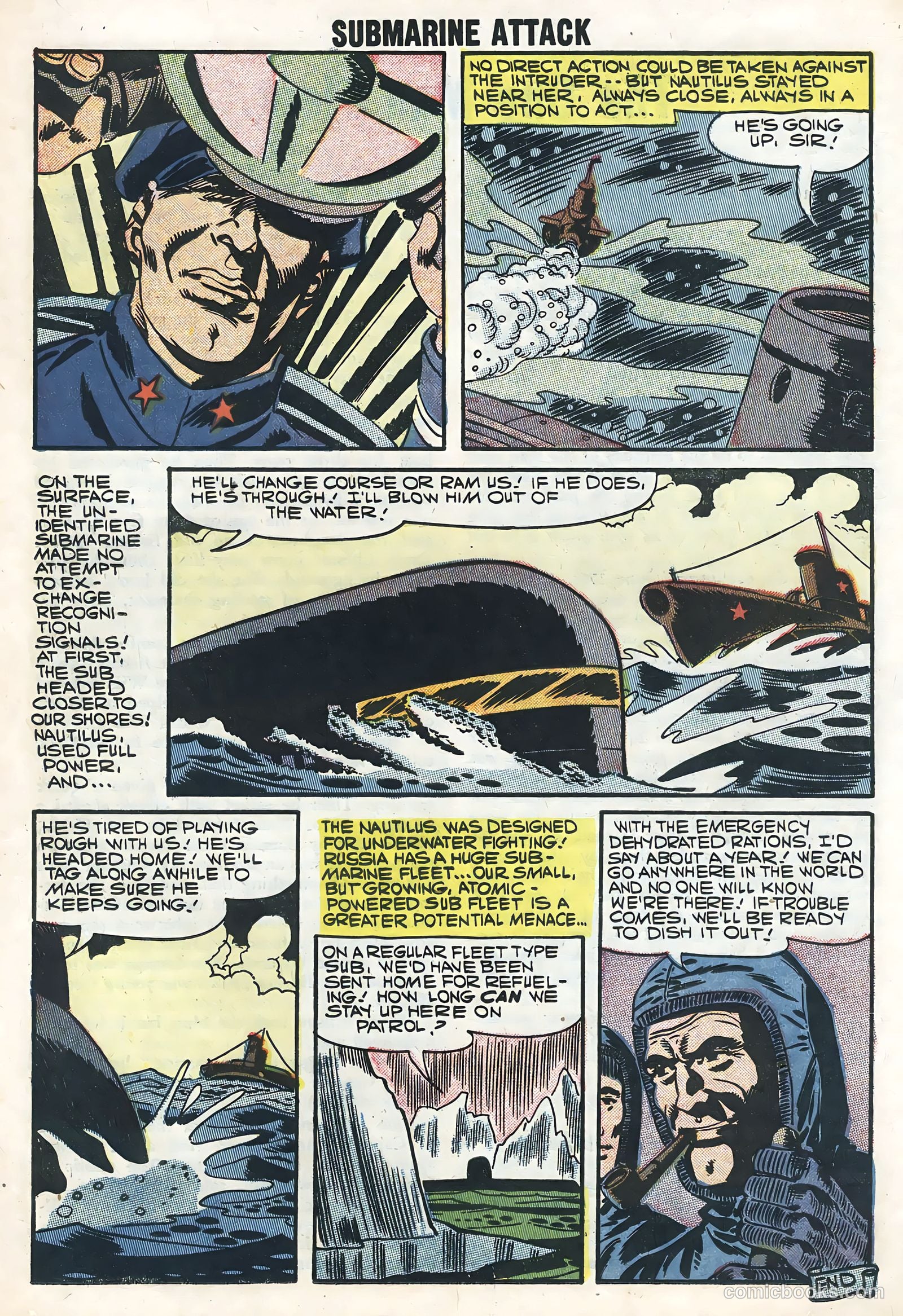 Submarine Attack #11 (1958) — page 19 of 36