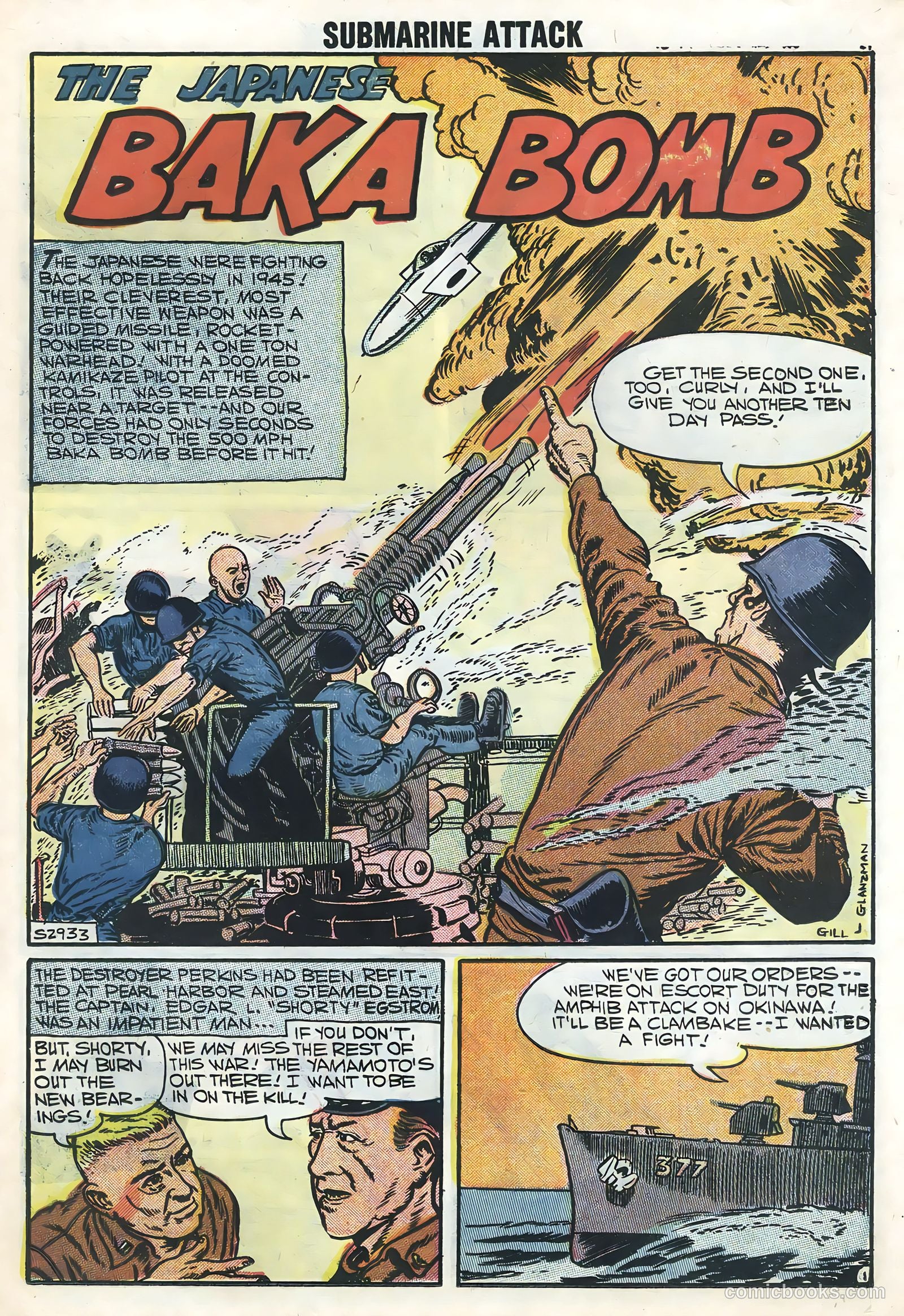 Submarine Attack #11 (1958) — page 23 of 36