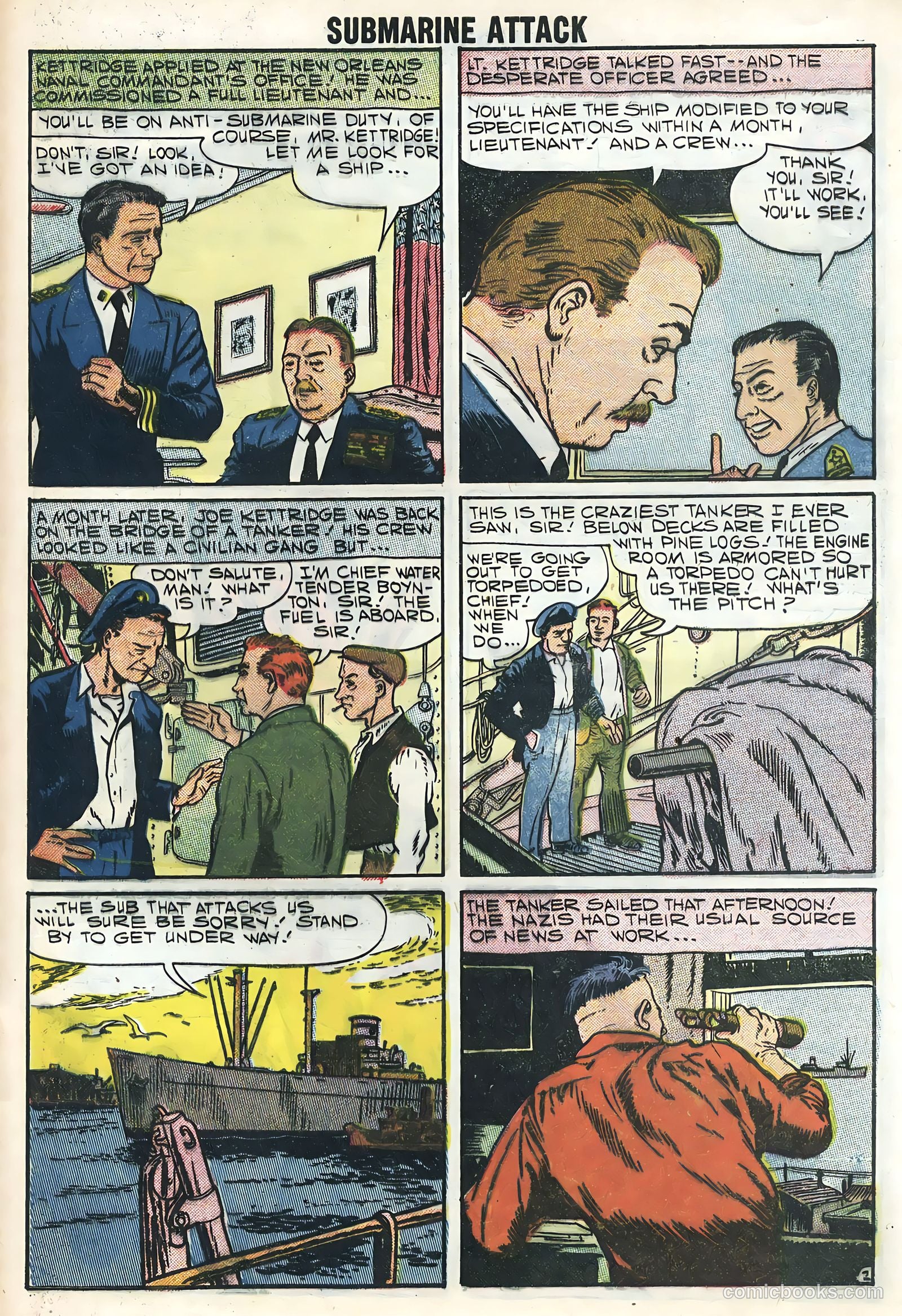 Submarine Attack #11 (1958) — page 29 of 36