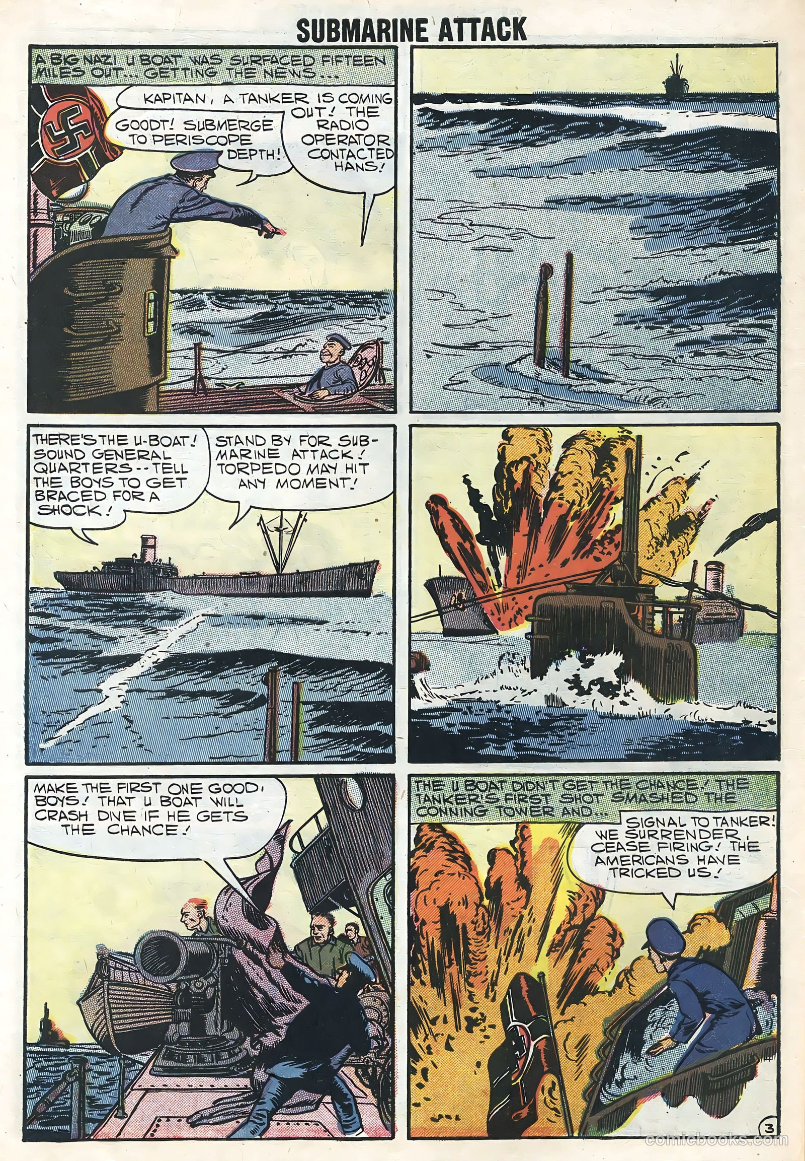 Submarine Attack #11 (1958) — page 30 of 36