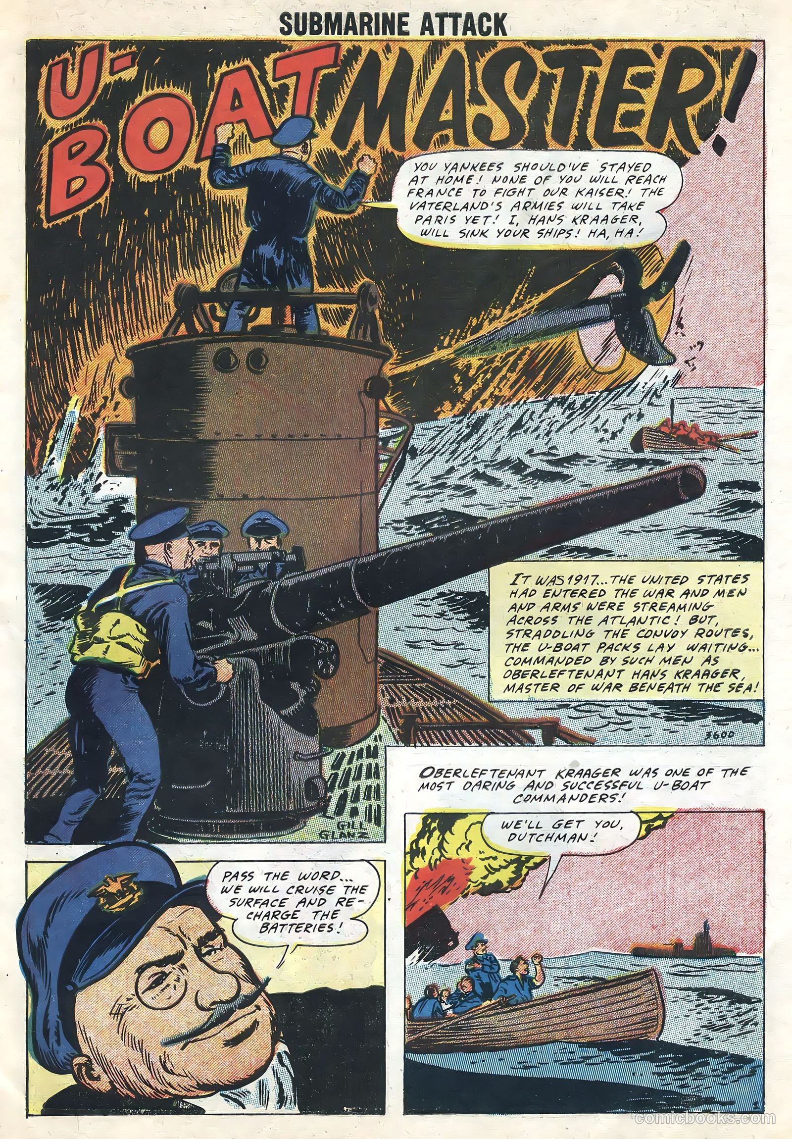 Submarine Attack #12 (1958) — page 3 of 36