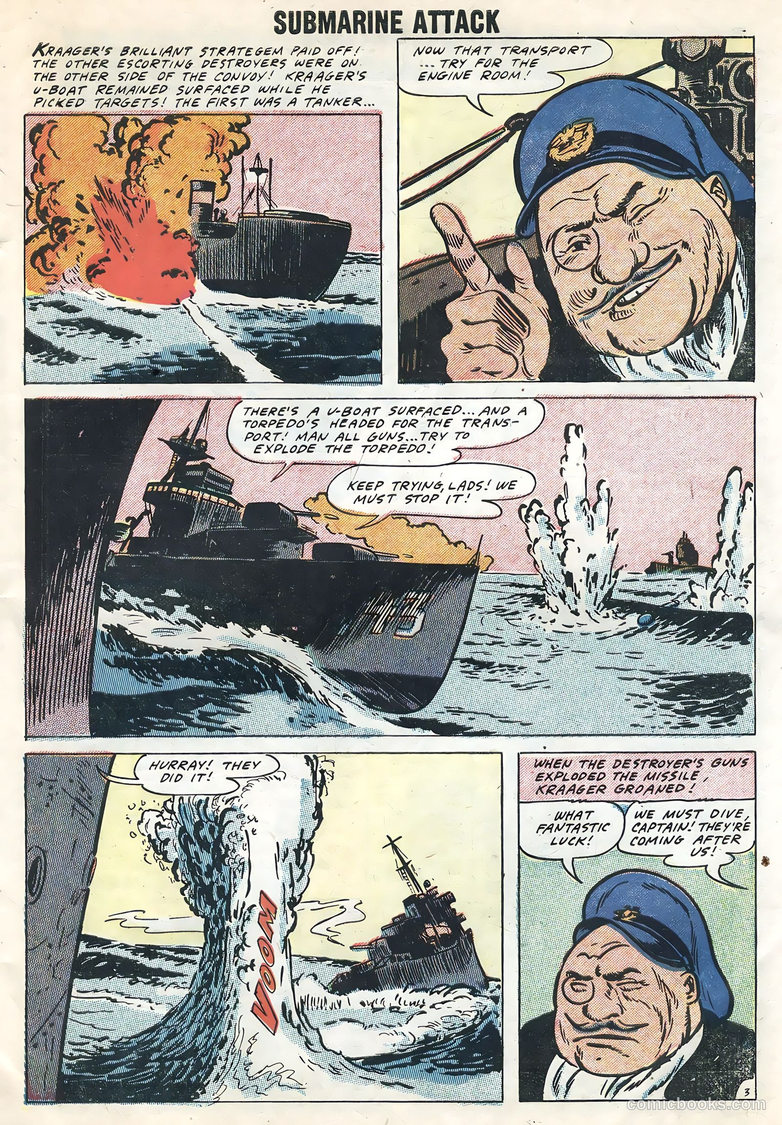 Submarine Attack #12 (1958) — page 5 of 36