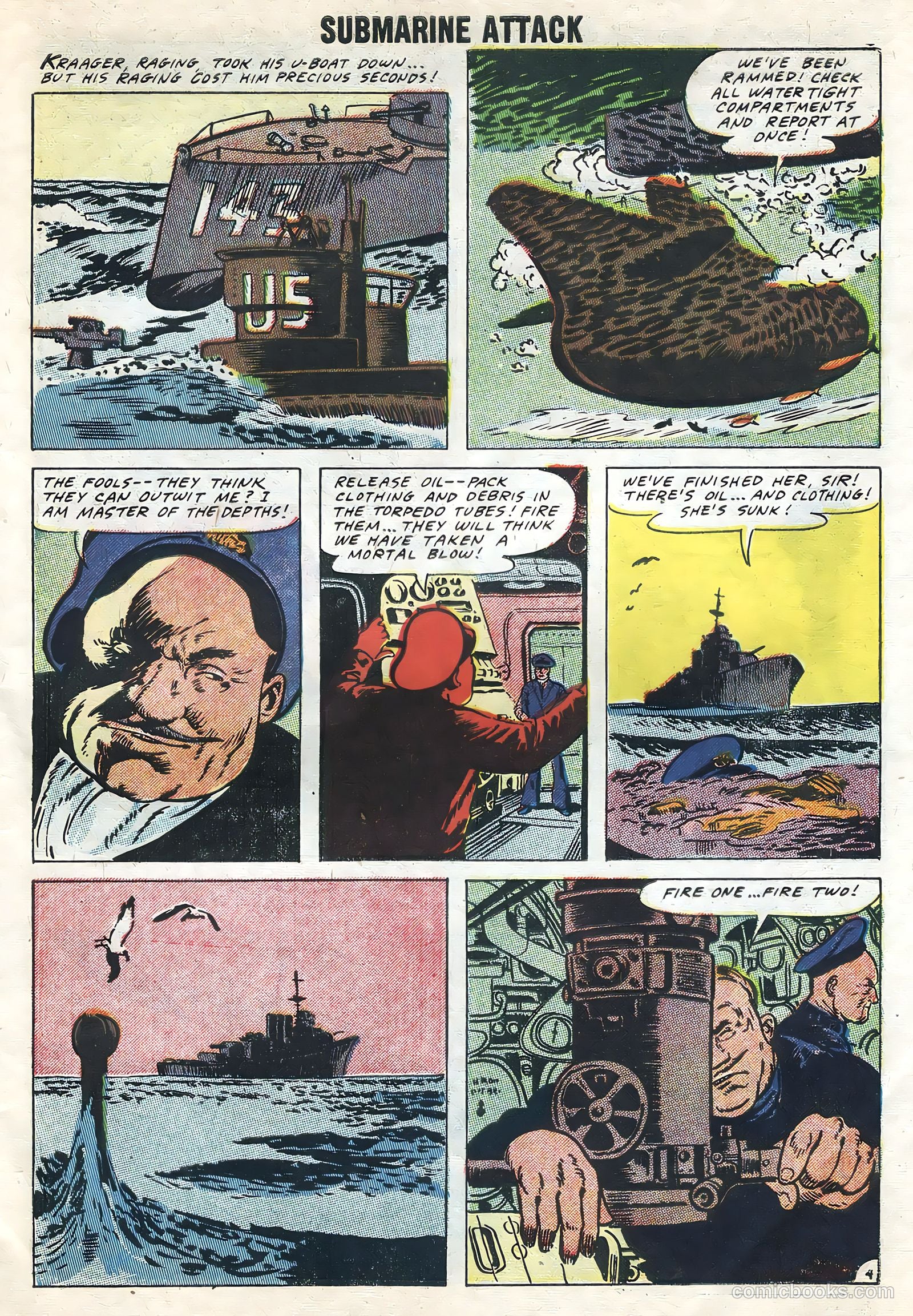 Submarine Attack #12 (1958) — page 7 of 36