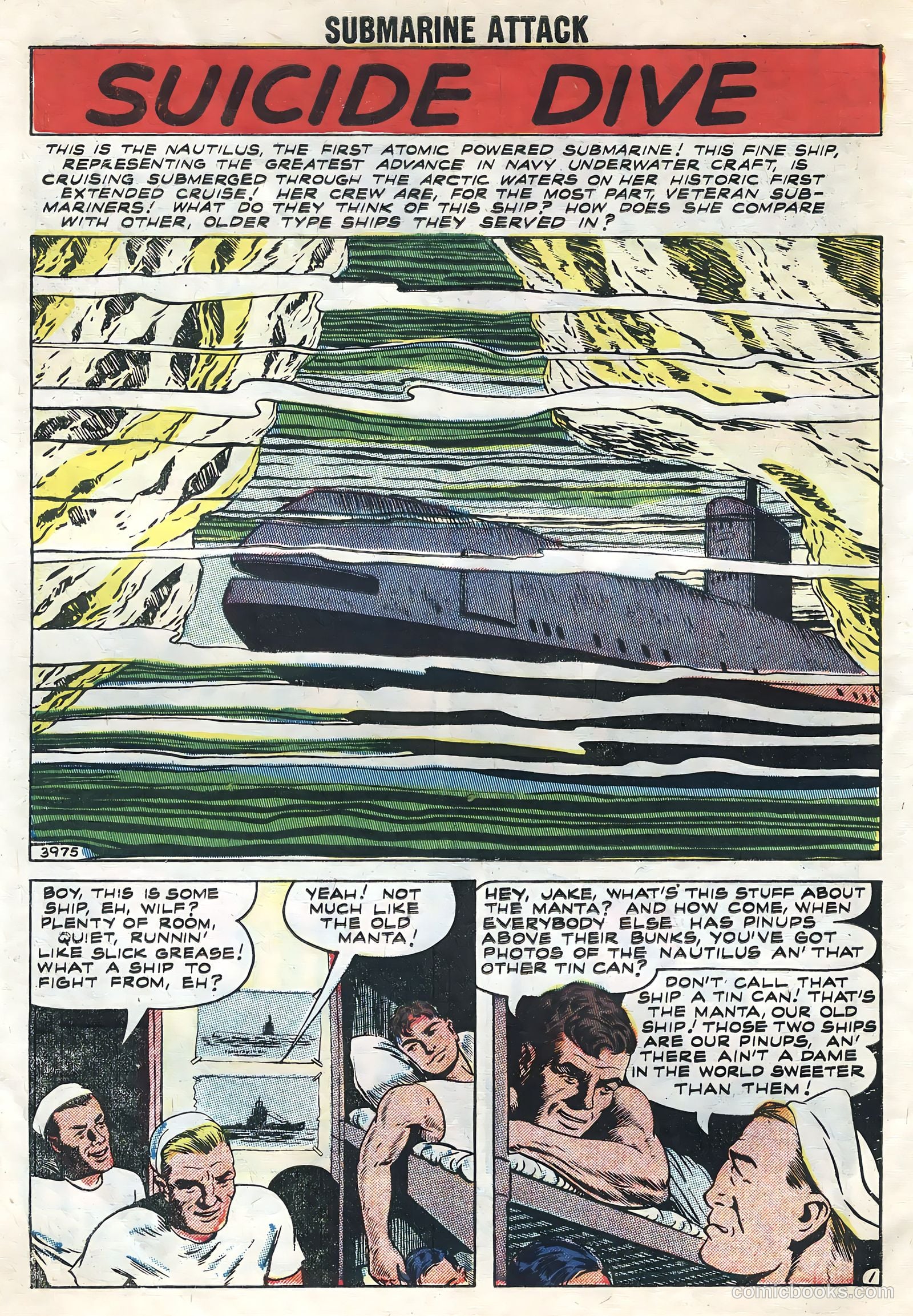 Submarine Attack #12 (1958) — page 10 of 36
