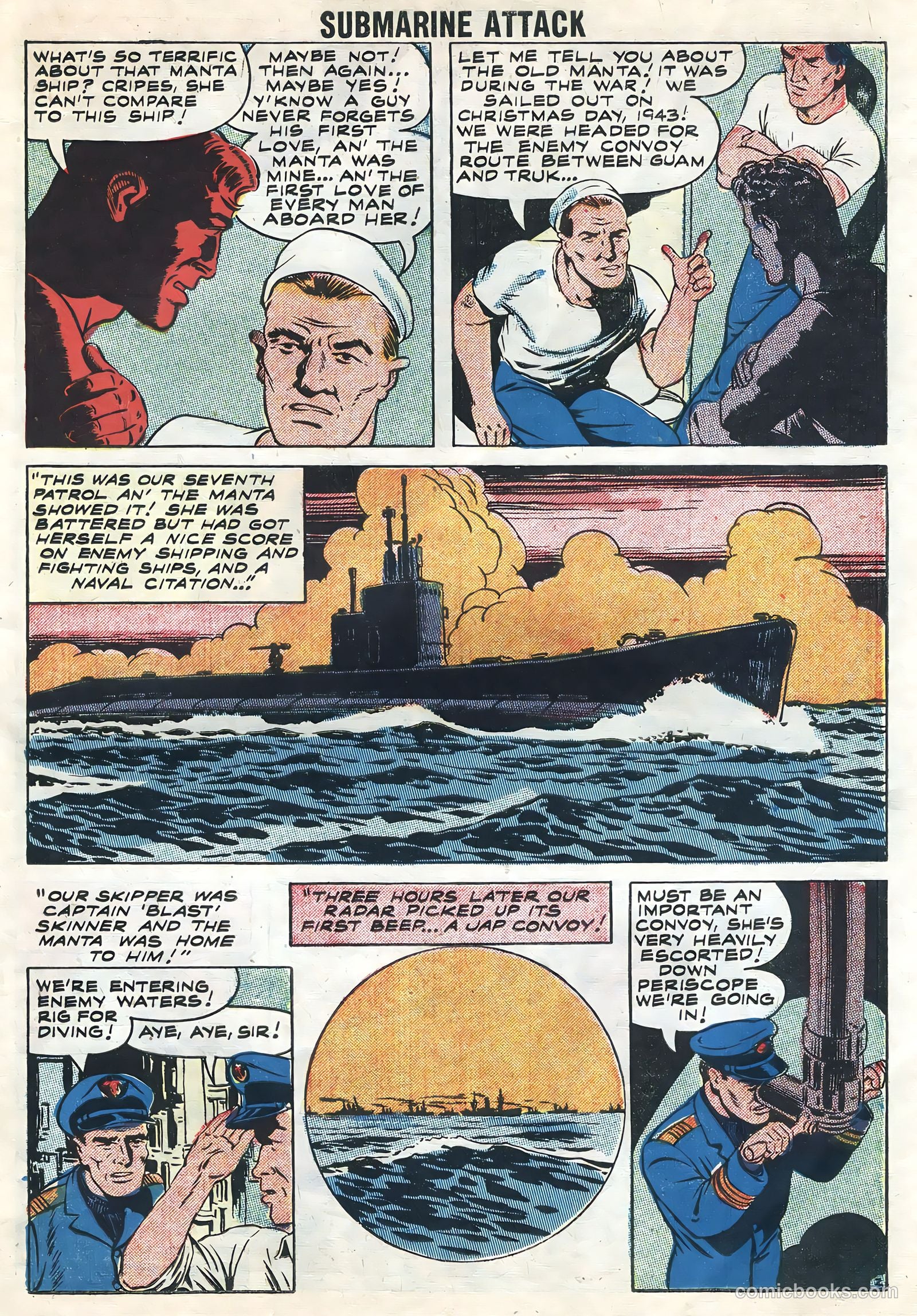 Submarine Attack #12 (1958) — page 11 of 36