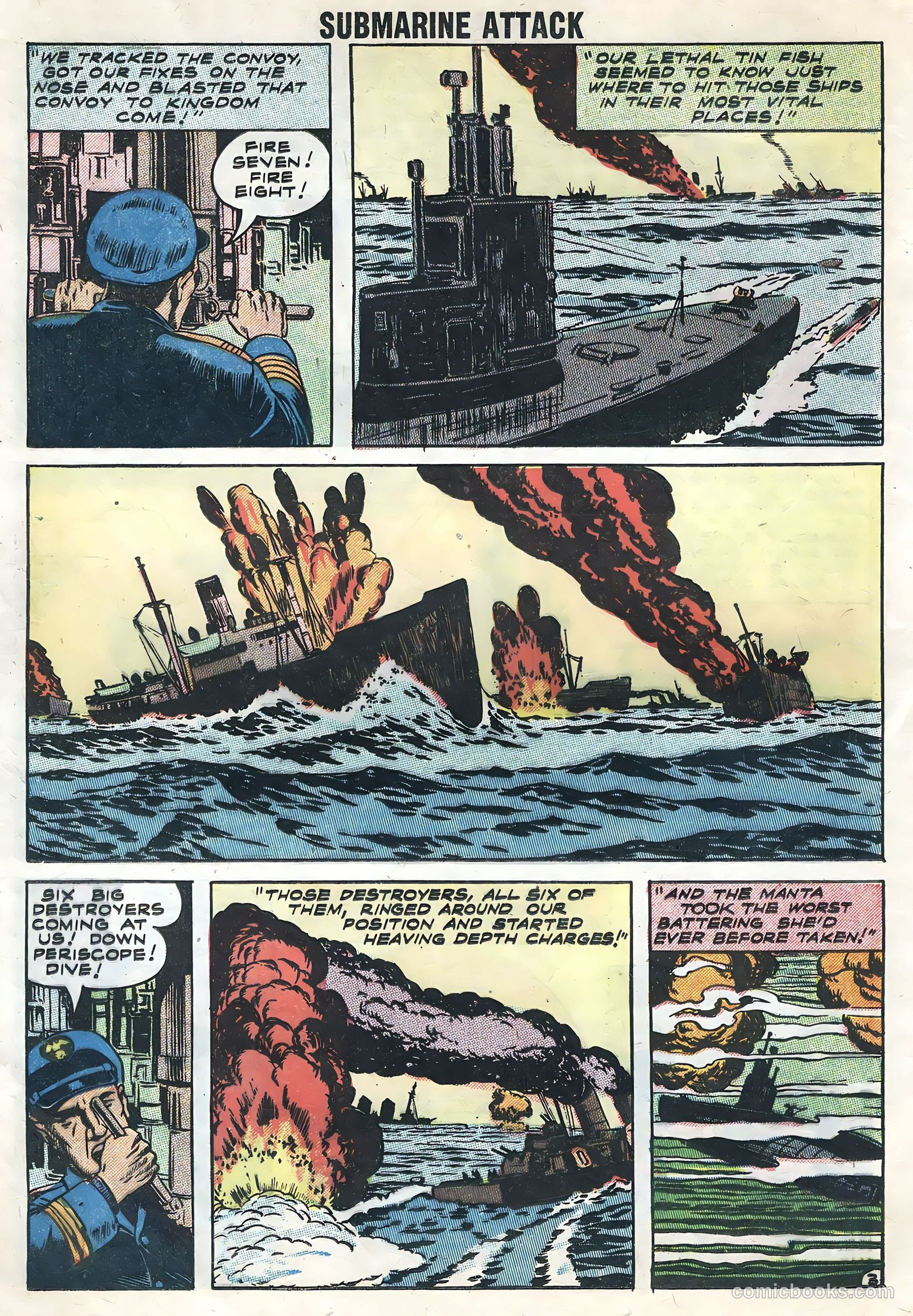 Submarine Attack #12 (1958) — page 12 of 36