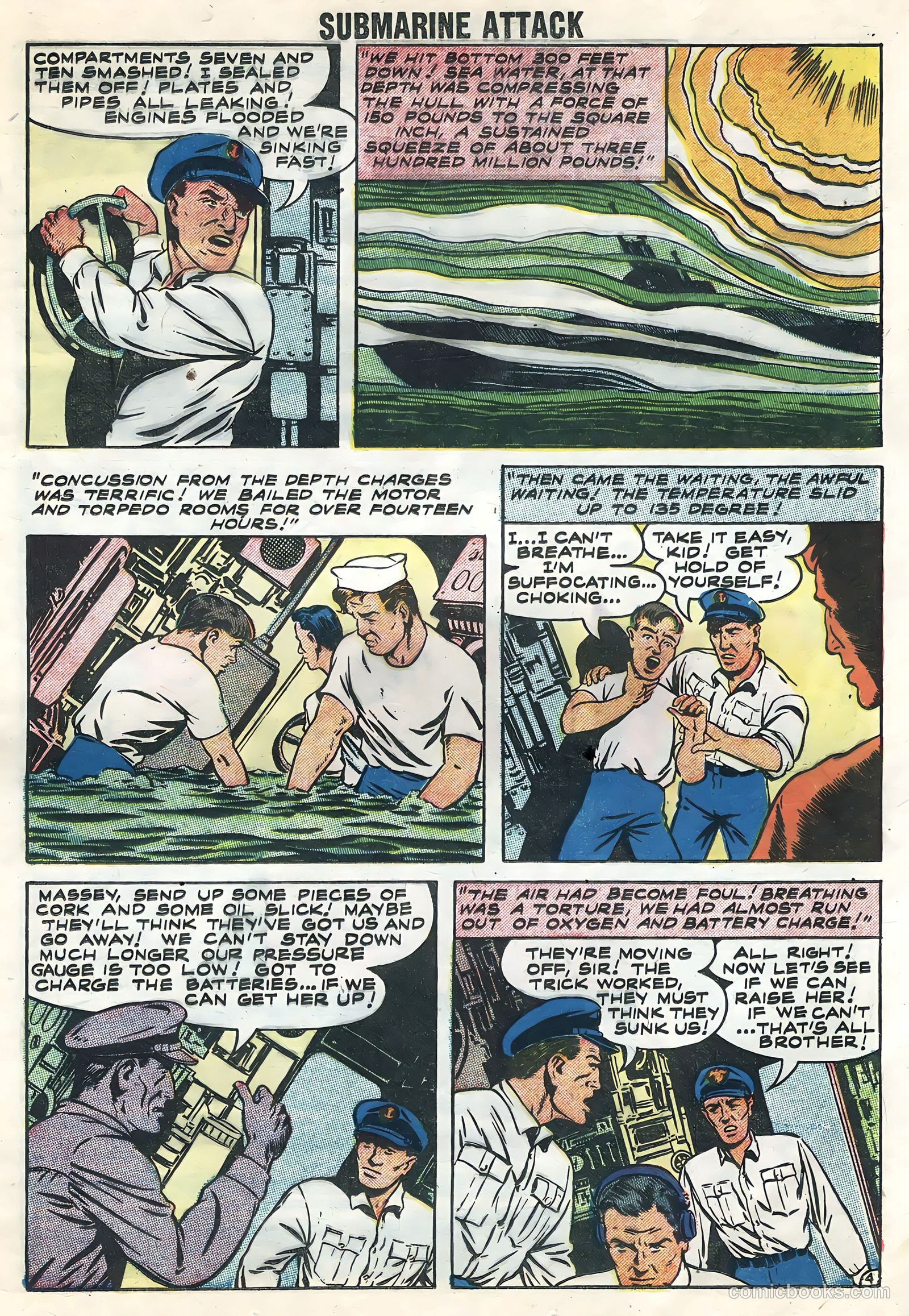 Submarine Attack #12 (1958) — page 13 of 36