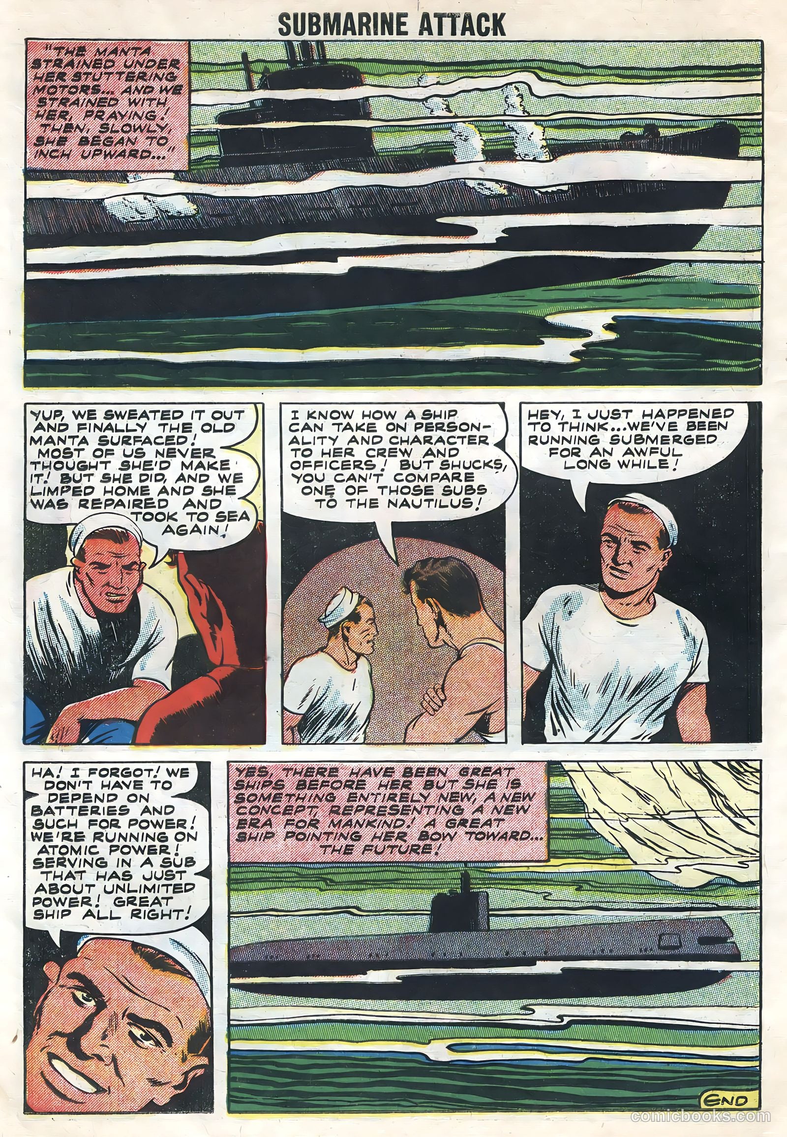 Submarine Attack #12 (1958) — page 14 of 36