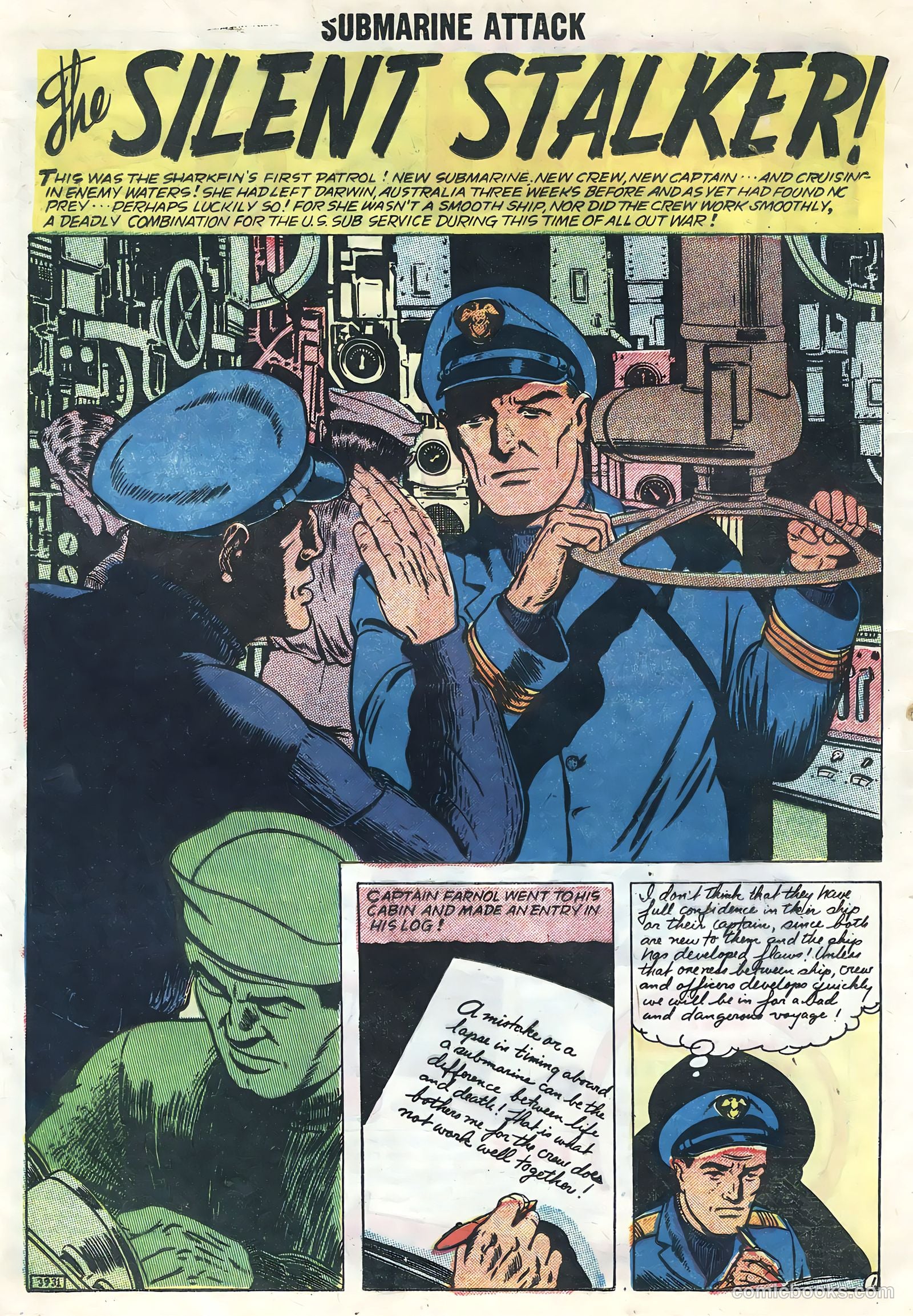 Submarine Attack #12 (1958) — page 16 of 36