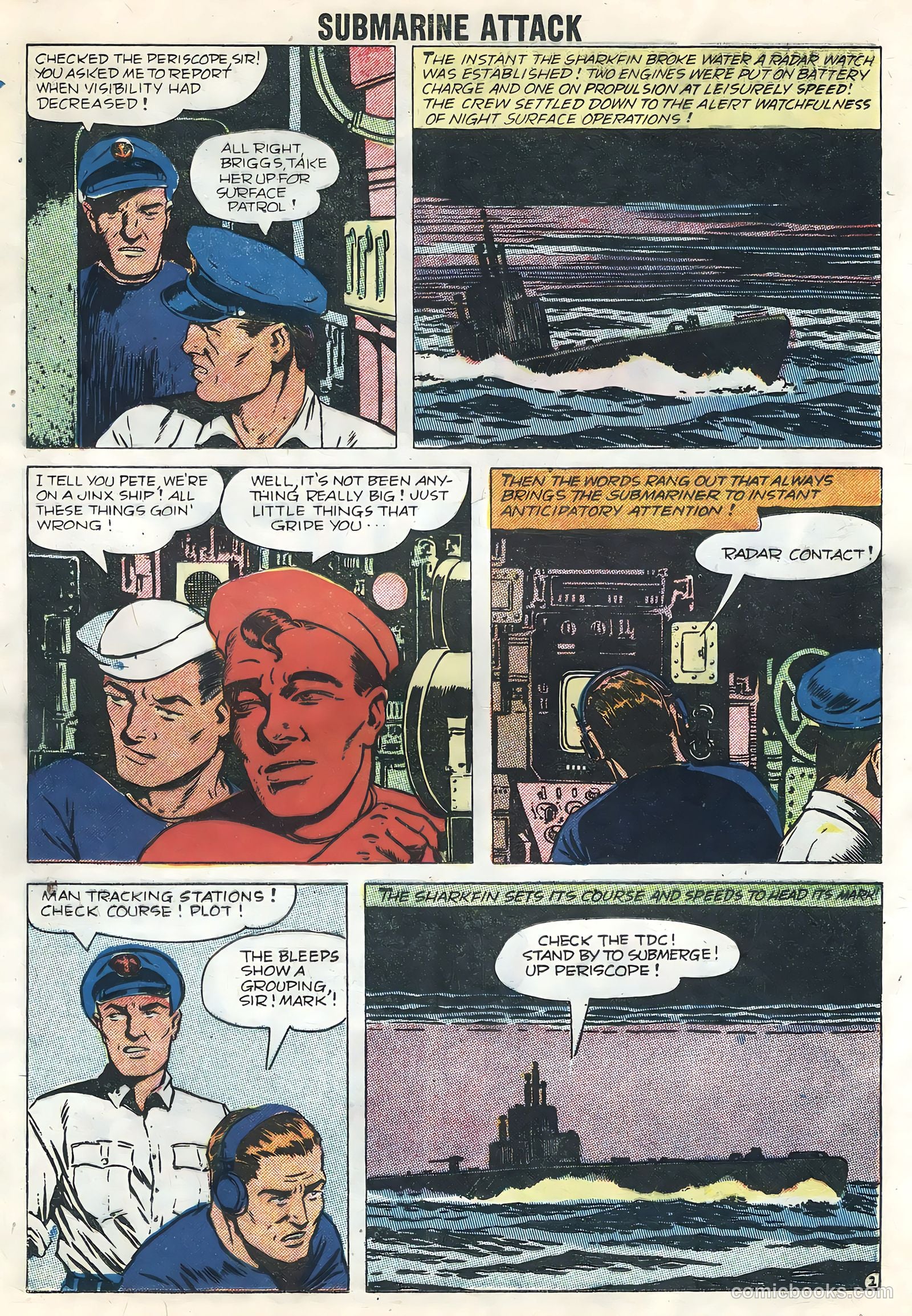 Submarine Attack #12 (1958) — page 17 of 36