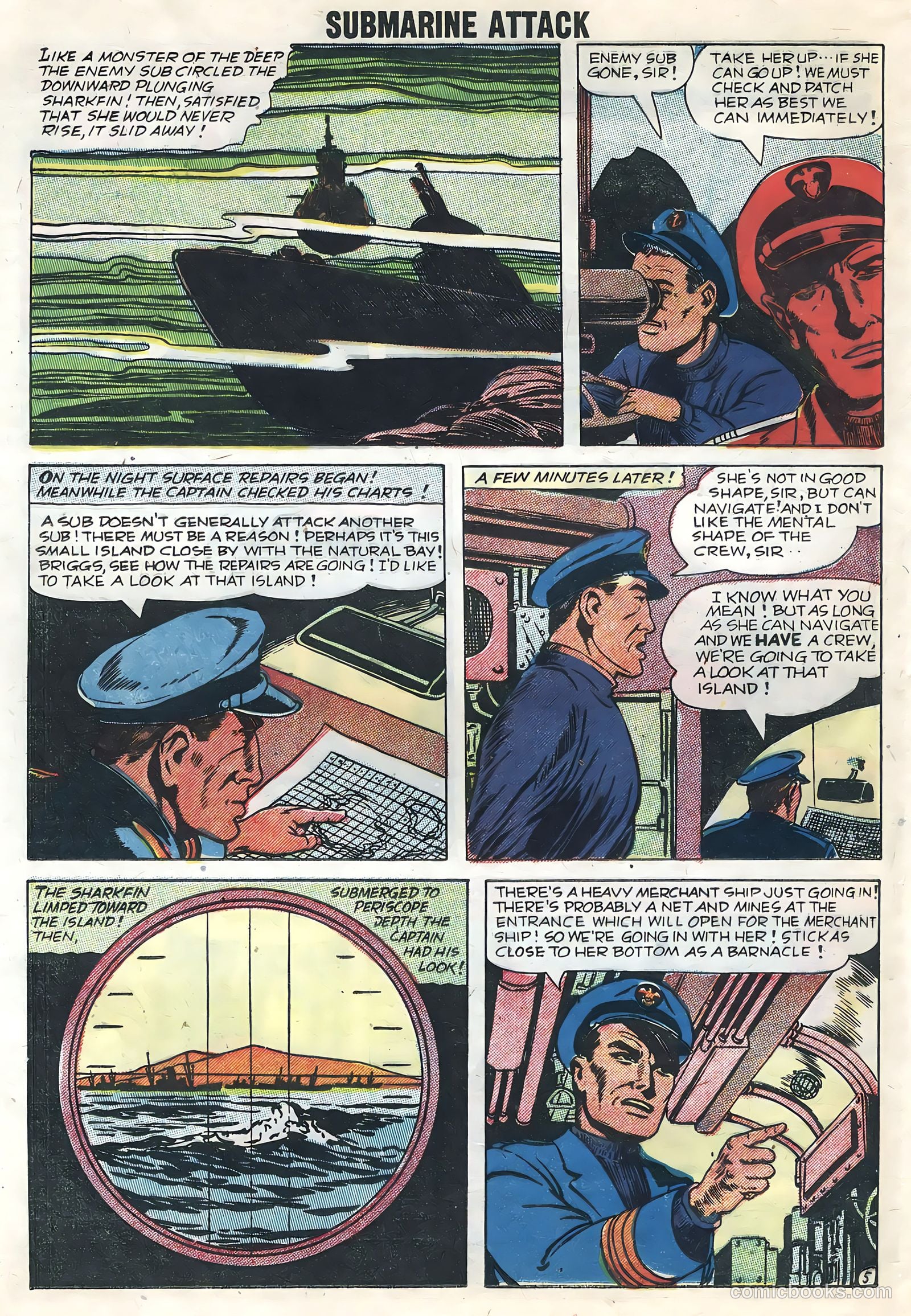 Submarine Attack #12 (1958) — page 20 of 36