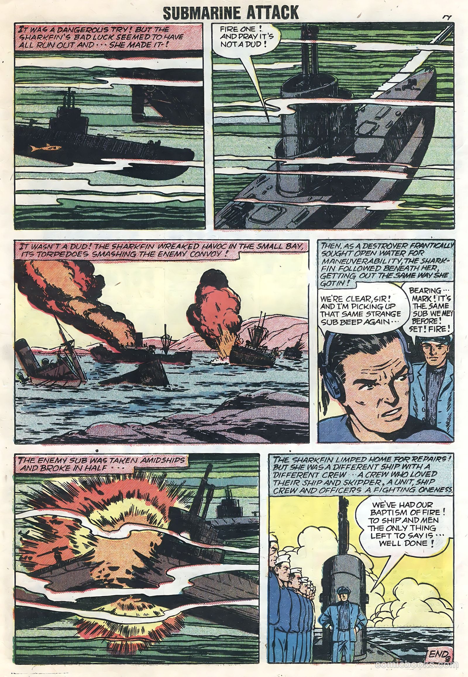 Submarine Attack #12 (1958) — page 21 of 36