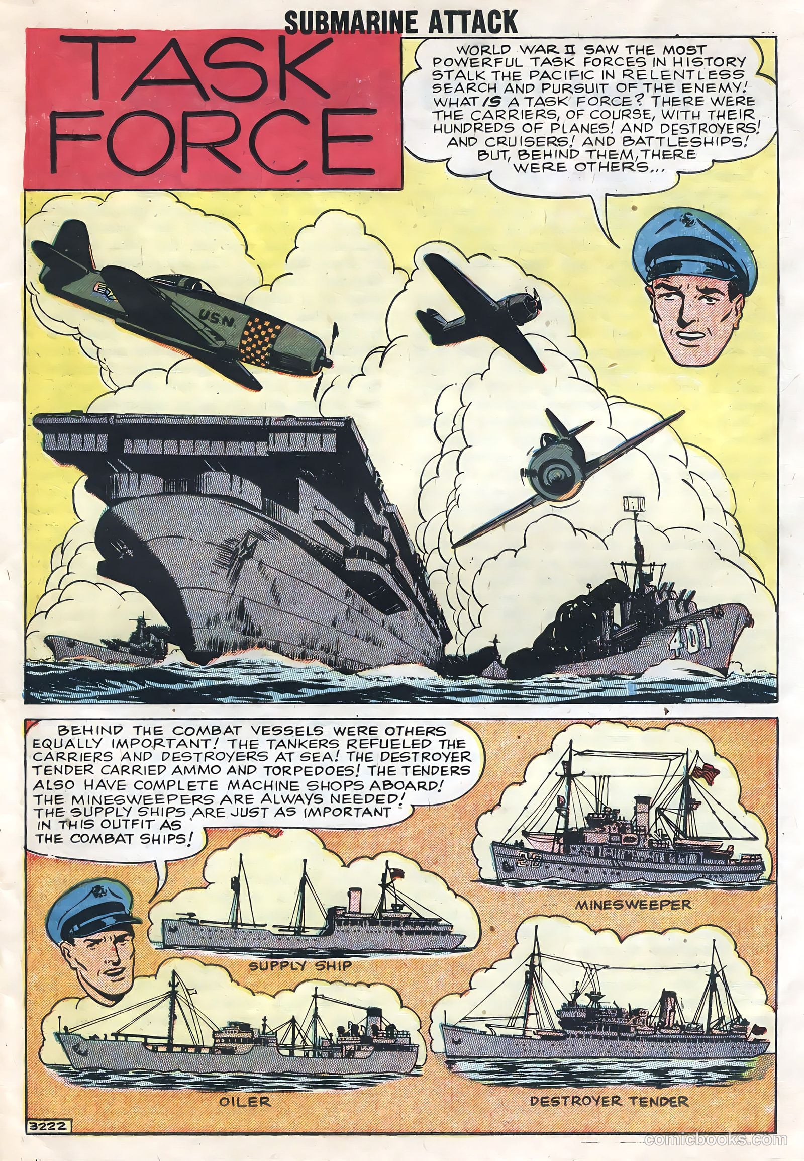 Submarine Attack #12 (1958) — page 23 of 36