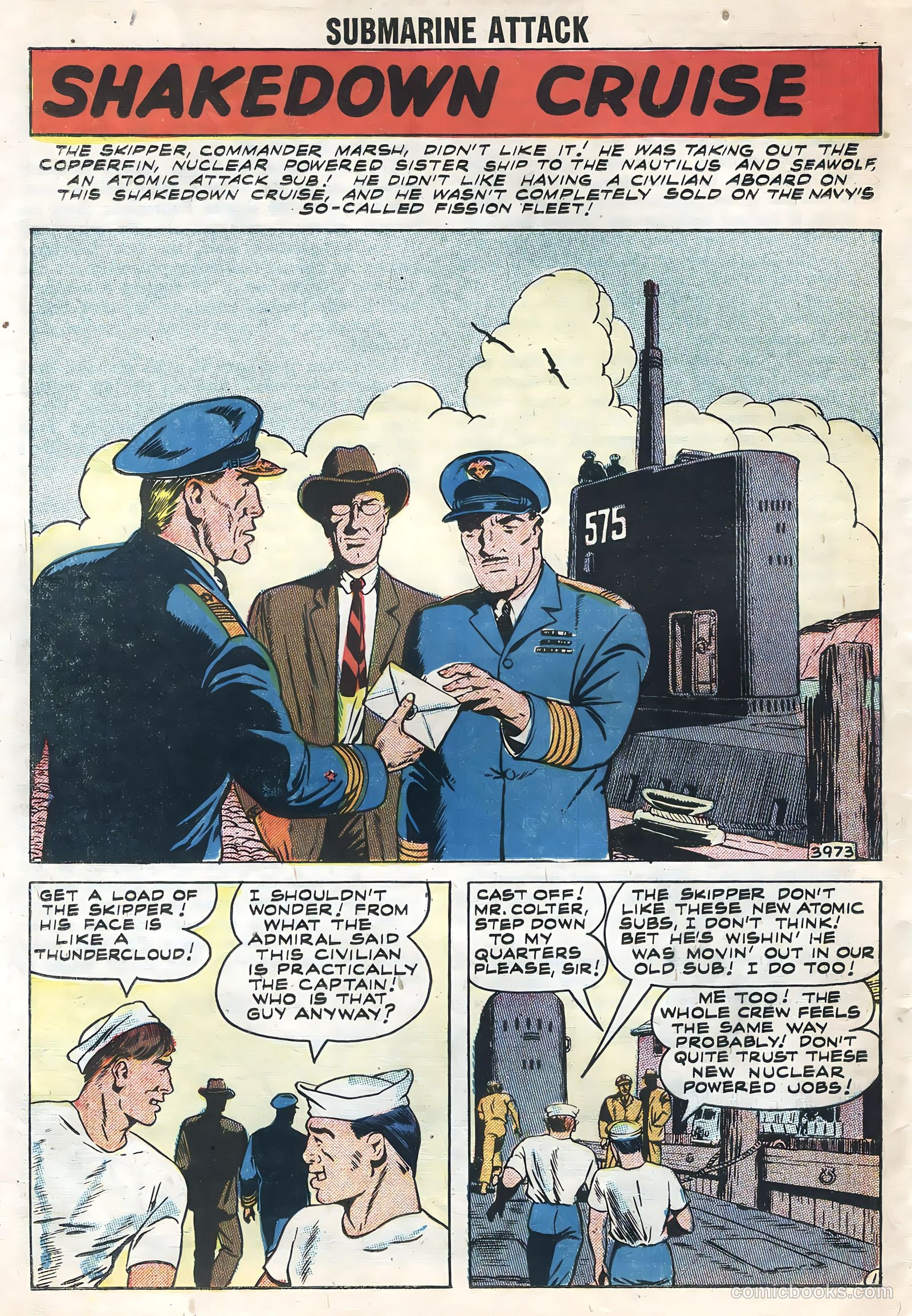 Submarine Attack #12 (1958) — page 26 of 36