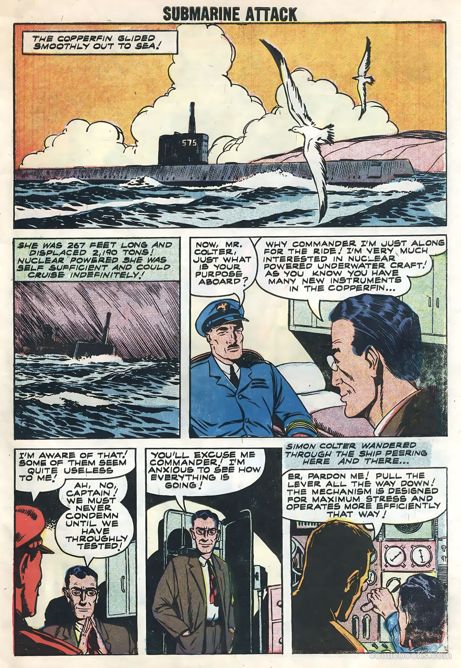 Submarine Attack #12 (1958) — page 27 of 36