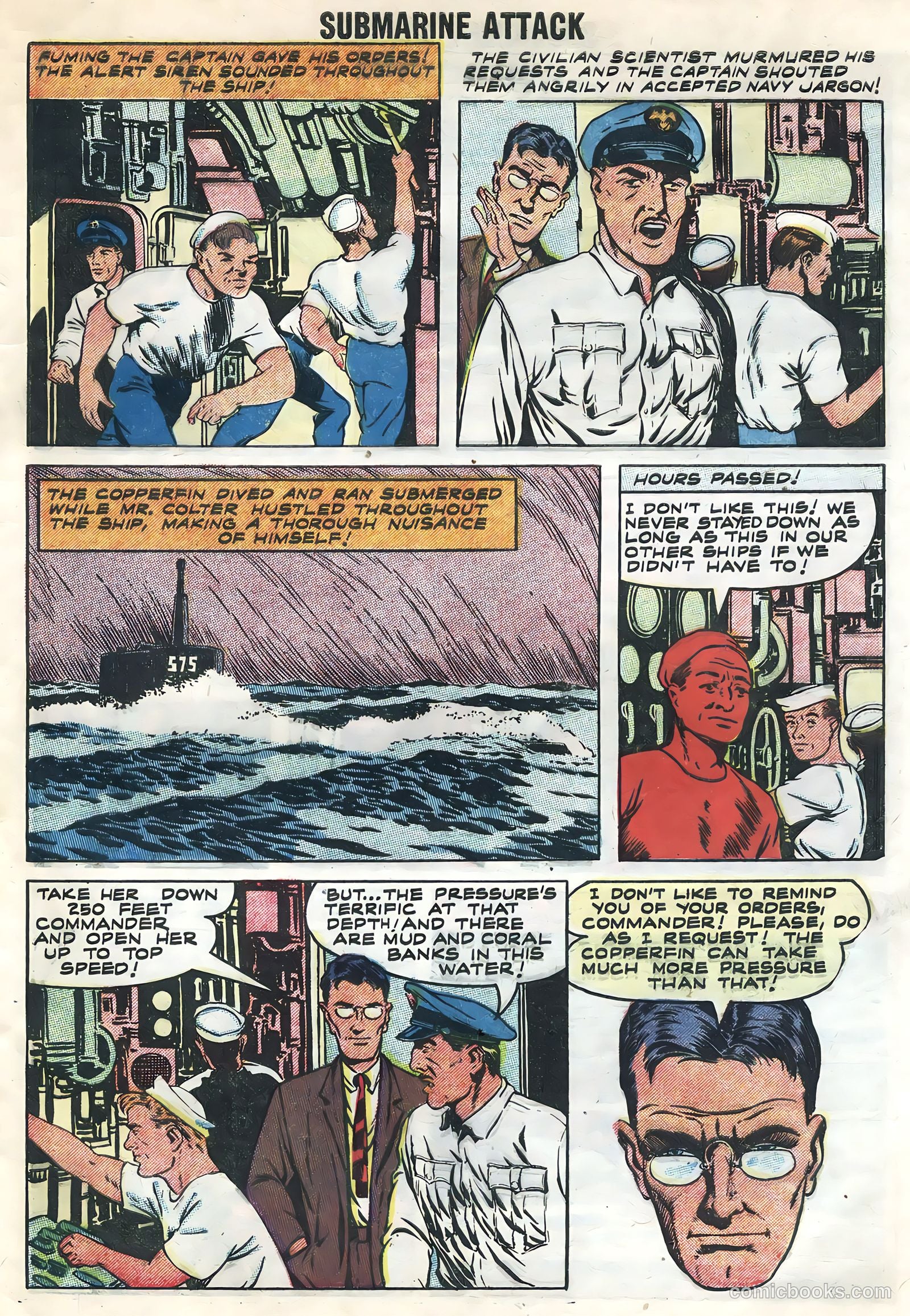 Submarine Attack #12 (1958) — page 29 of 36