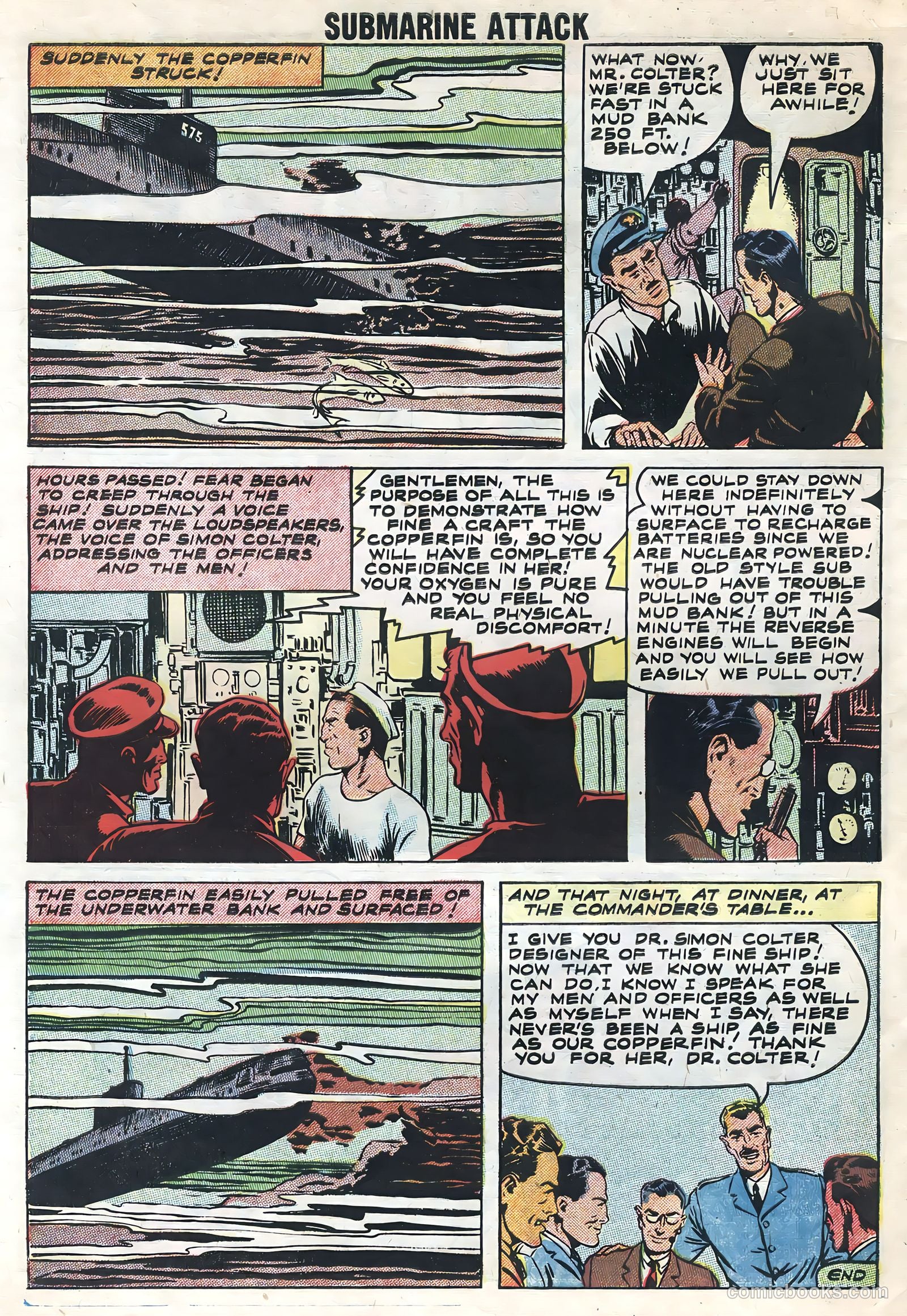 Submarine Attack #12 (1958) — page 30 of 36