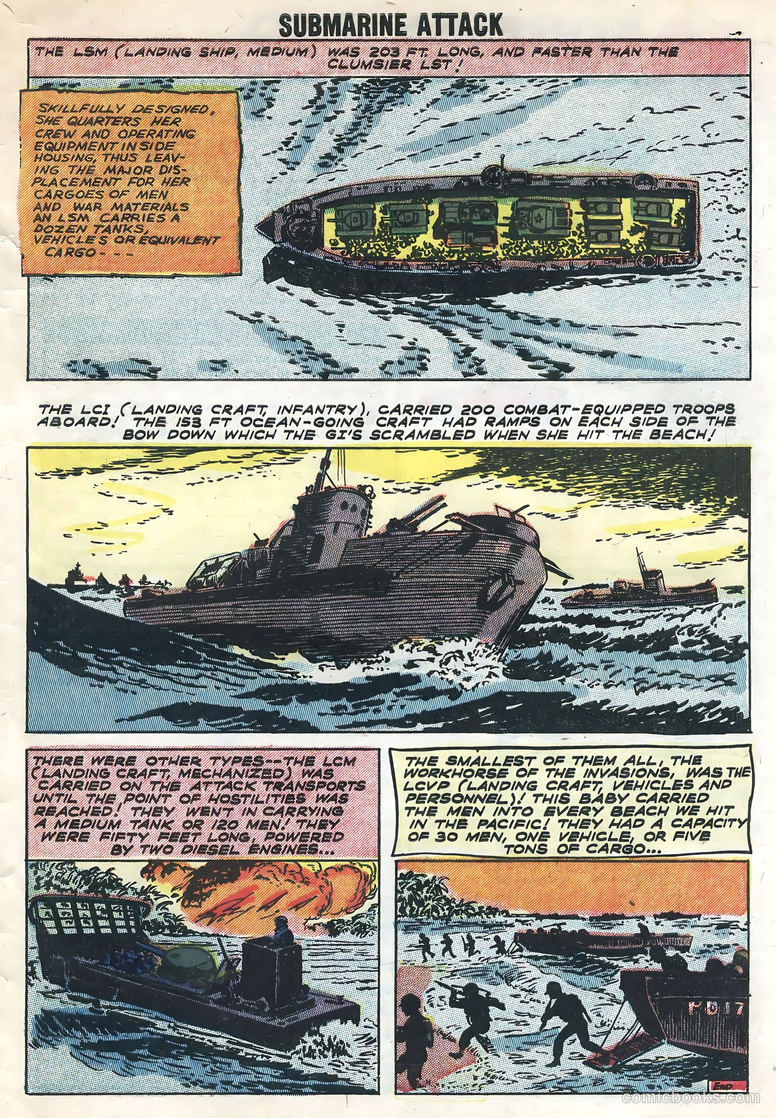 Submarine Attack #12 (1958) — page 33 of 36