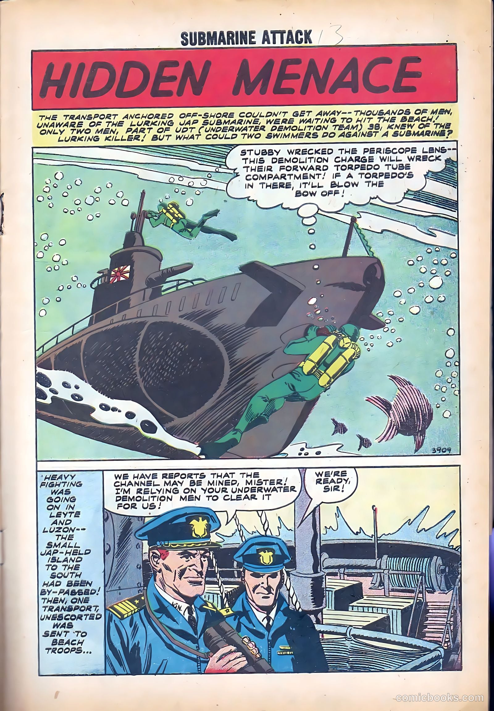 Submarine Attack #13 (1958) — page 3 of 36