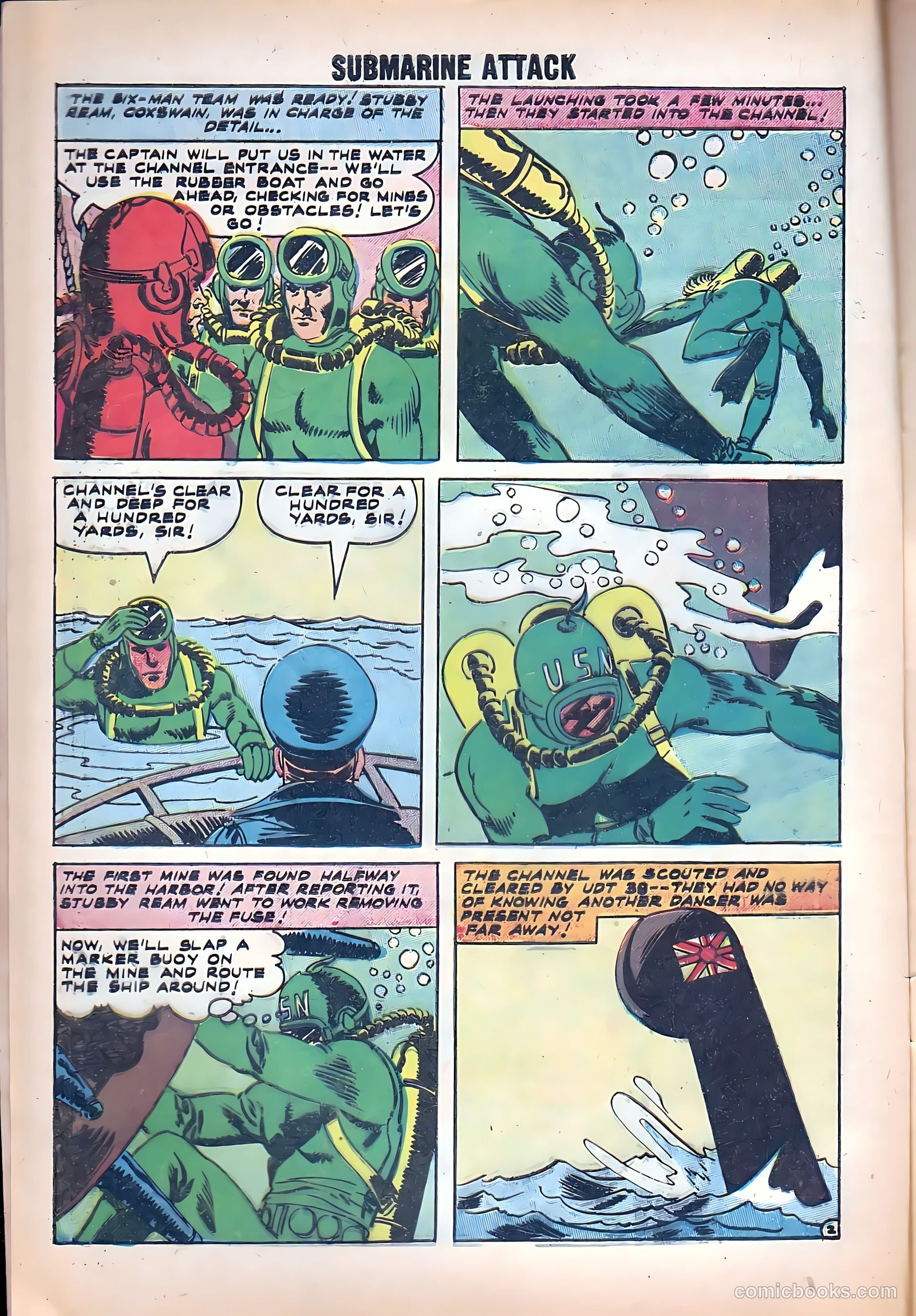 Submarine Attack #13 (1958) — page 4 of 36