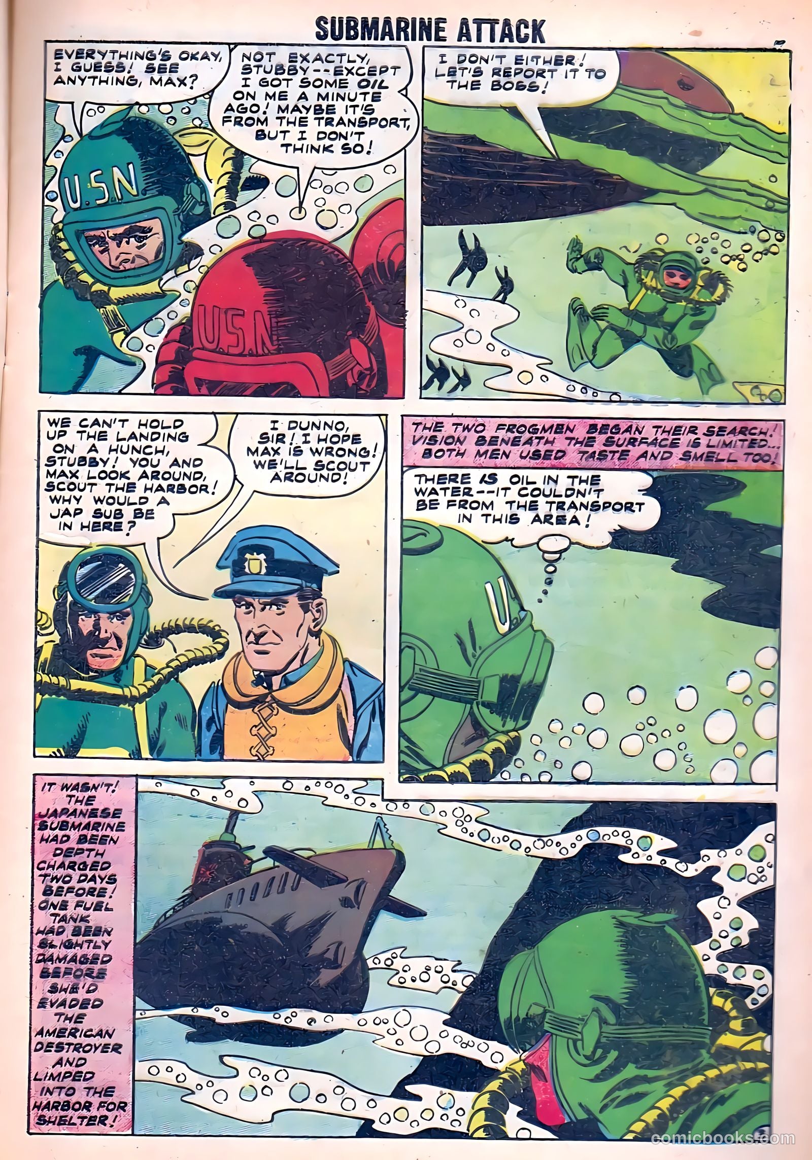 Submarine Attack #13 (1958) — page 5 of 36