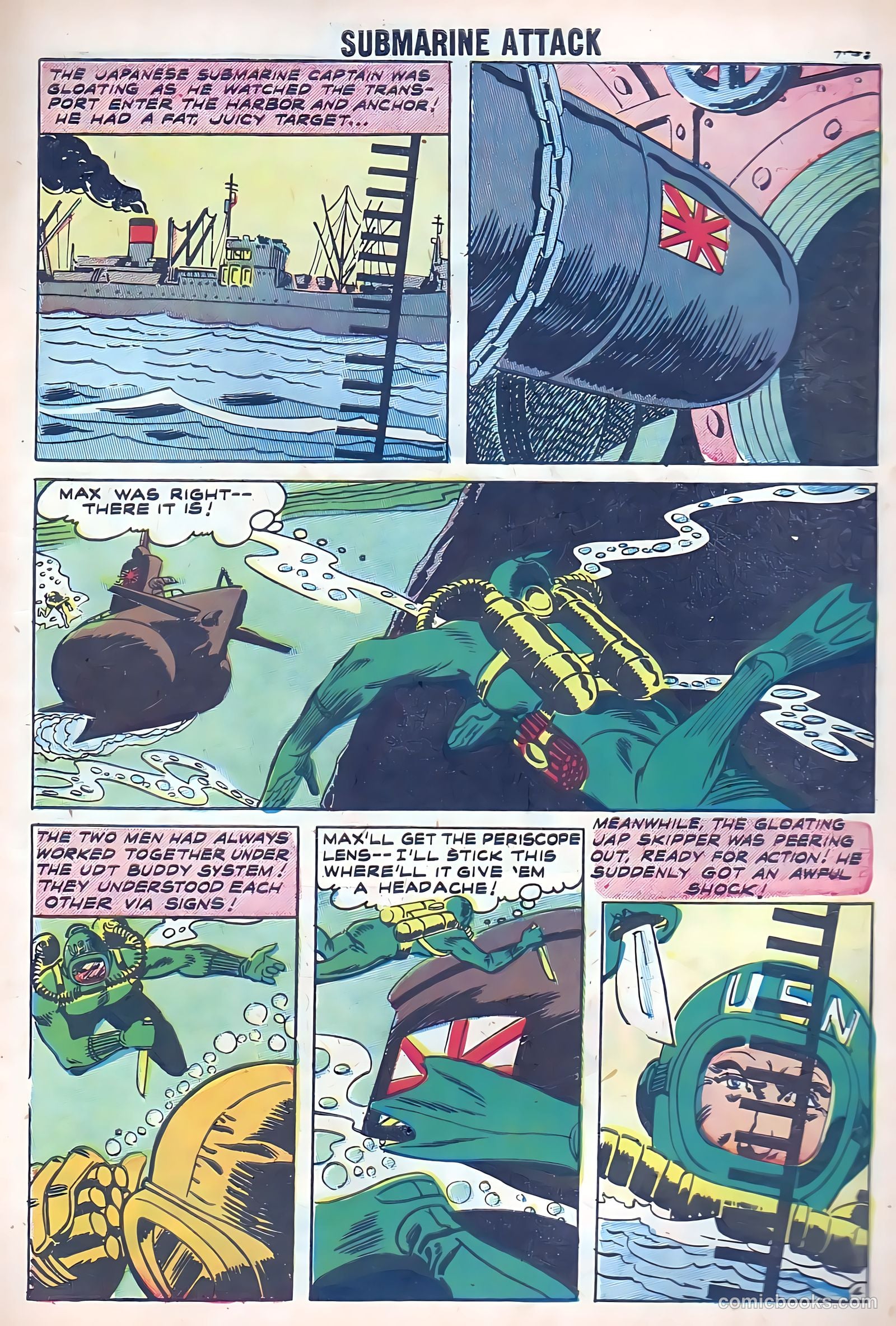 Submarine Attack #13 (1958) — page 7 of 36
