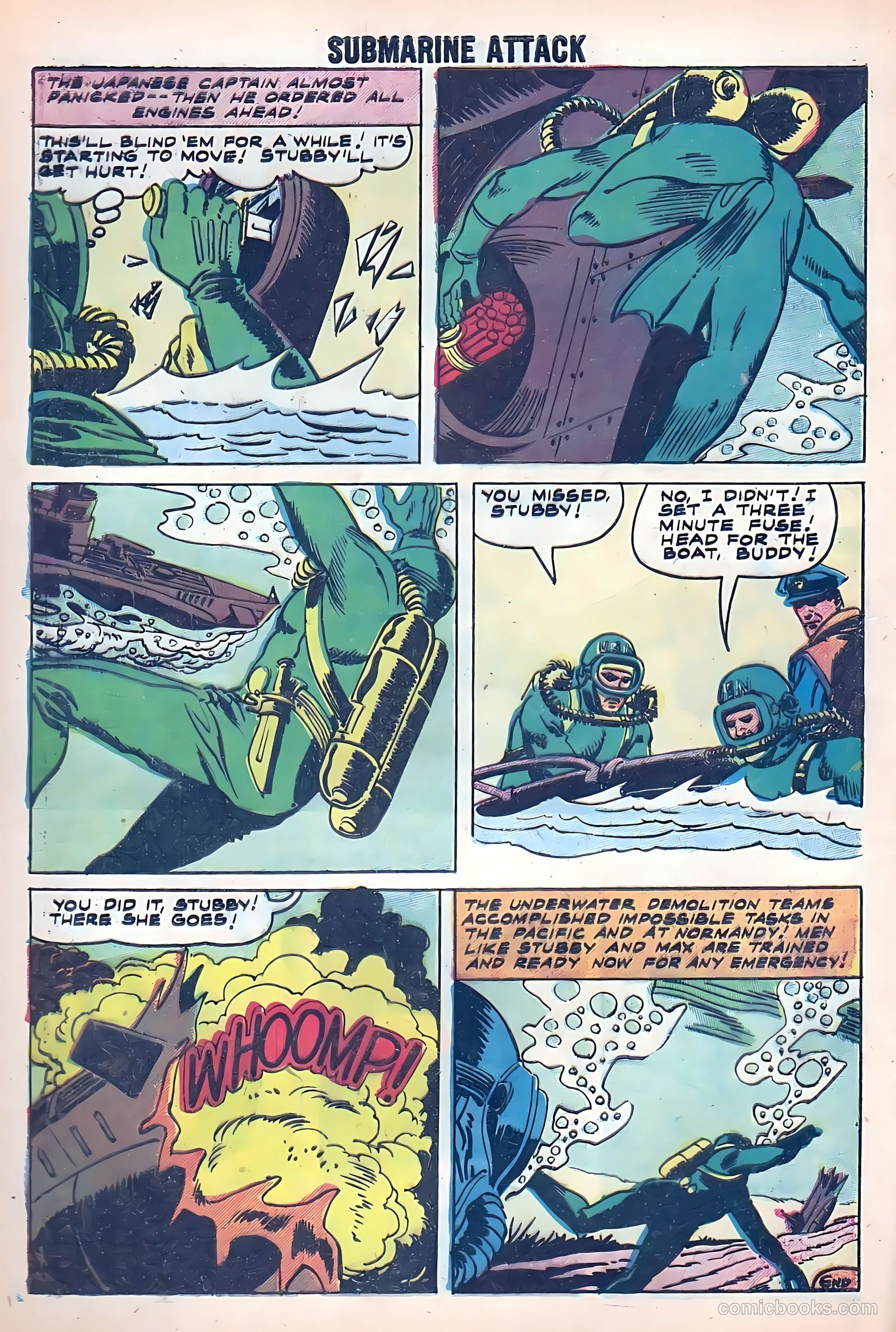 Submarine Attack #13 (1958) — page 8 of 36