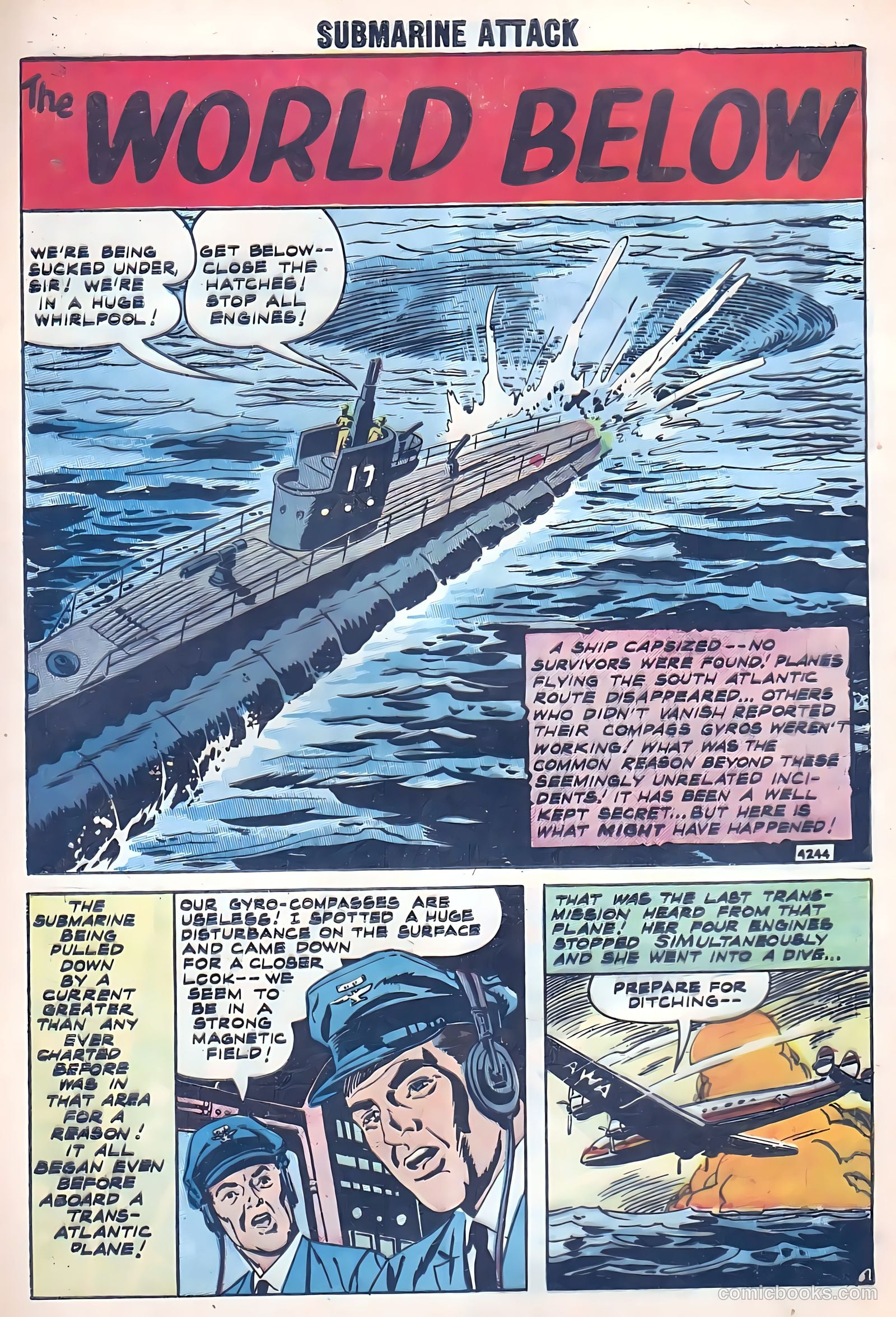 Submarine Attack #13 (1958) — page 9 of 36