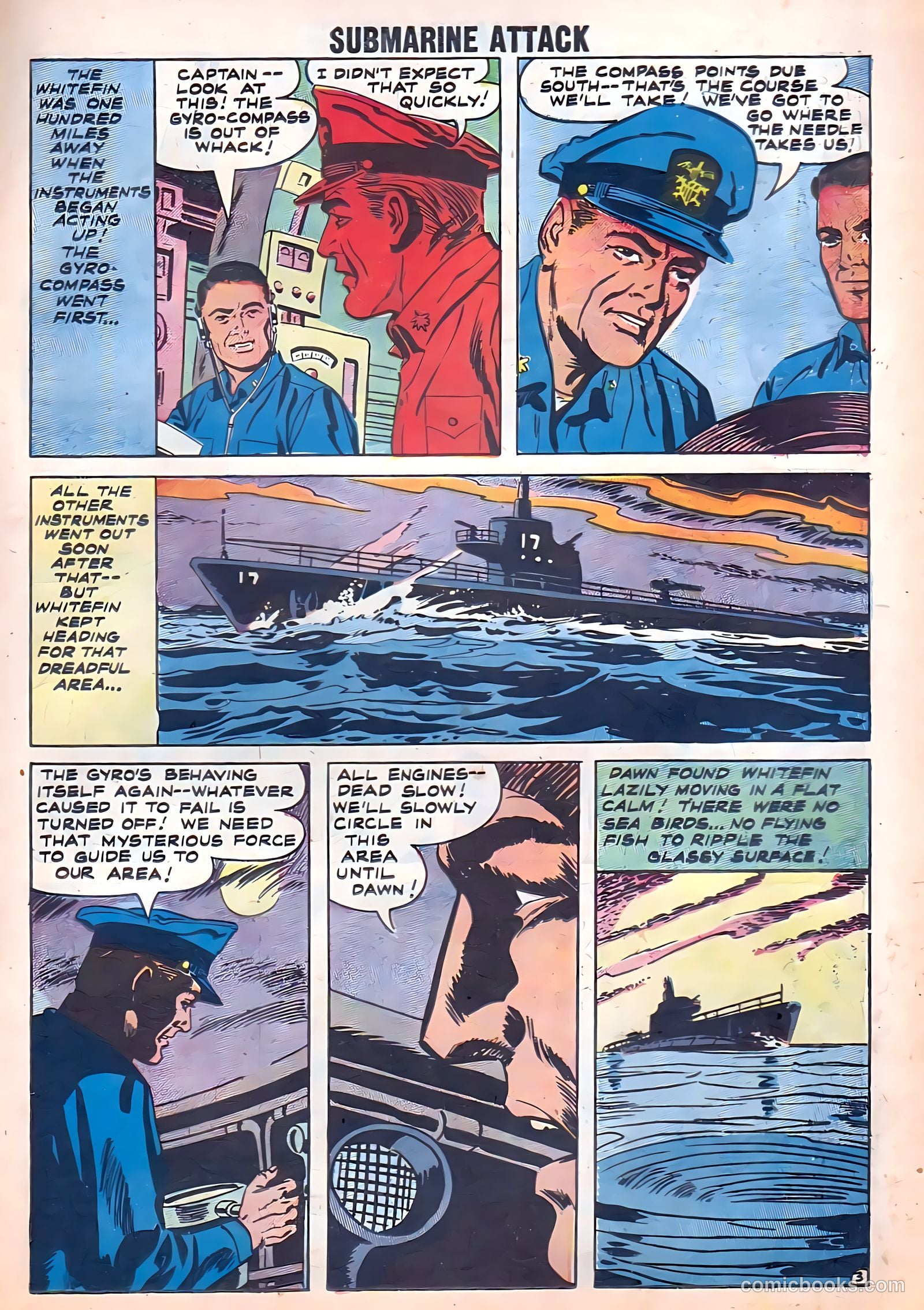 Submarine Attack #13 (1958) — page 11 of 36