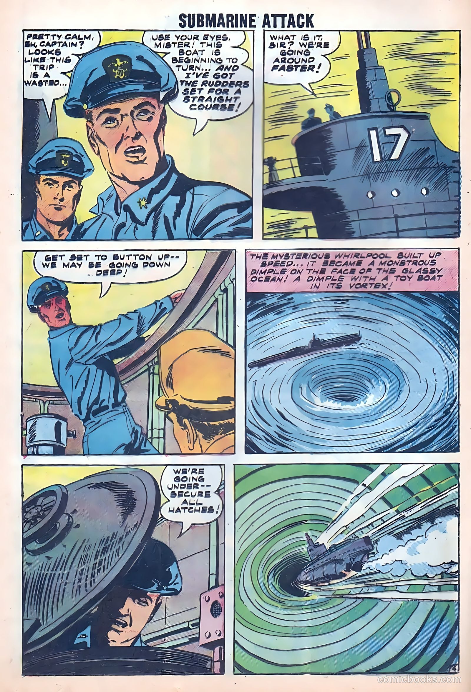 Submarine Attack #13 (1958) — page 12 of 36