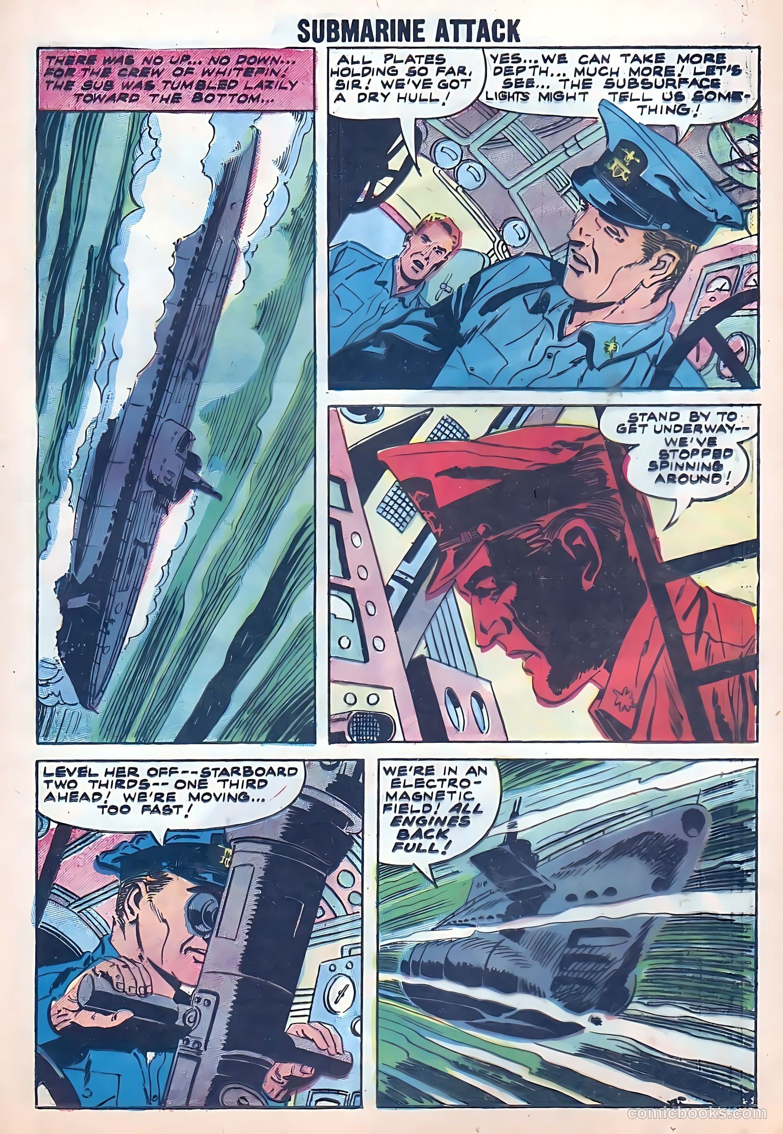 Submarine Attack #13 (1958) — page 13 of 36