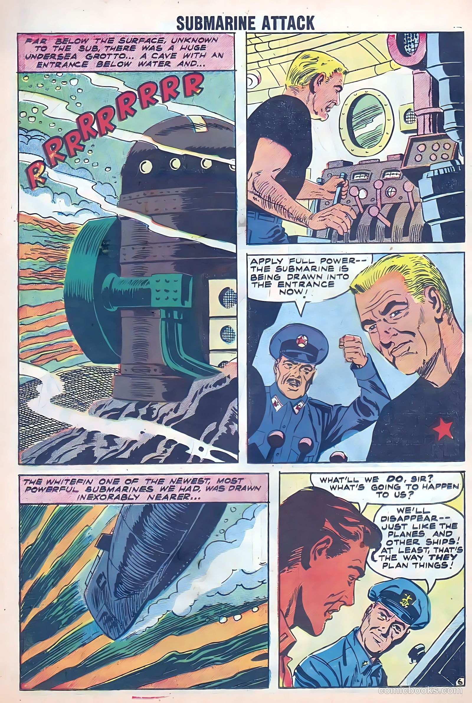 Submarine Attack #13 (1958) — page 14 of 36