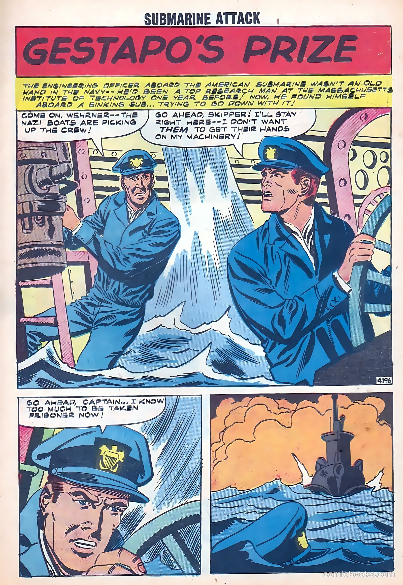 Submarine Attack #13 (1958) — page 19 of 36