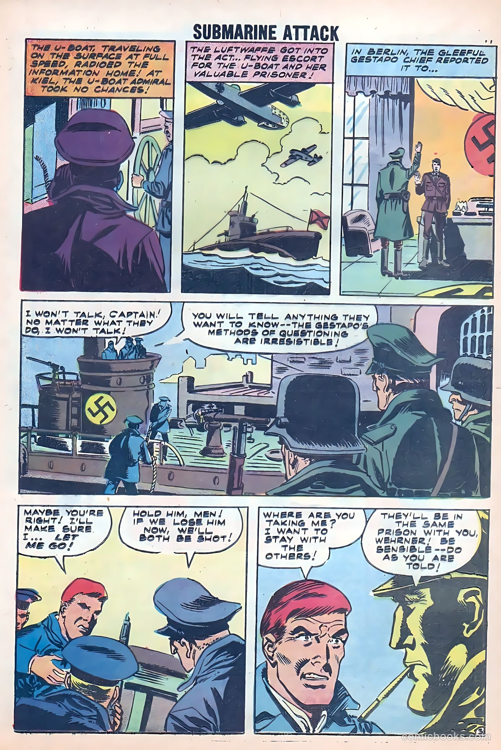 Submarine Attack #13 (1958) — page 21 of 36