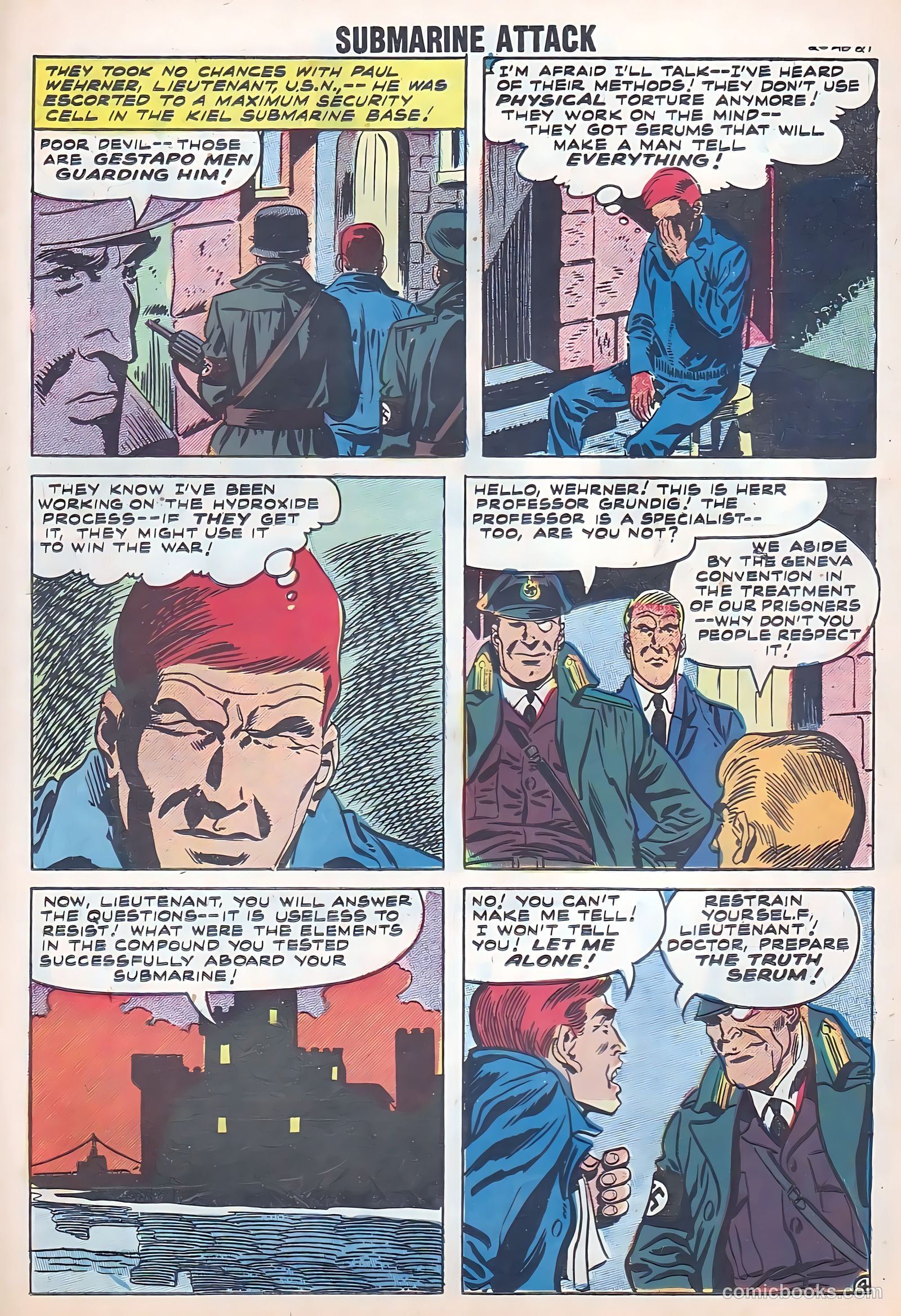 Submarine Attack #13 (1958) — page 23 of 36