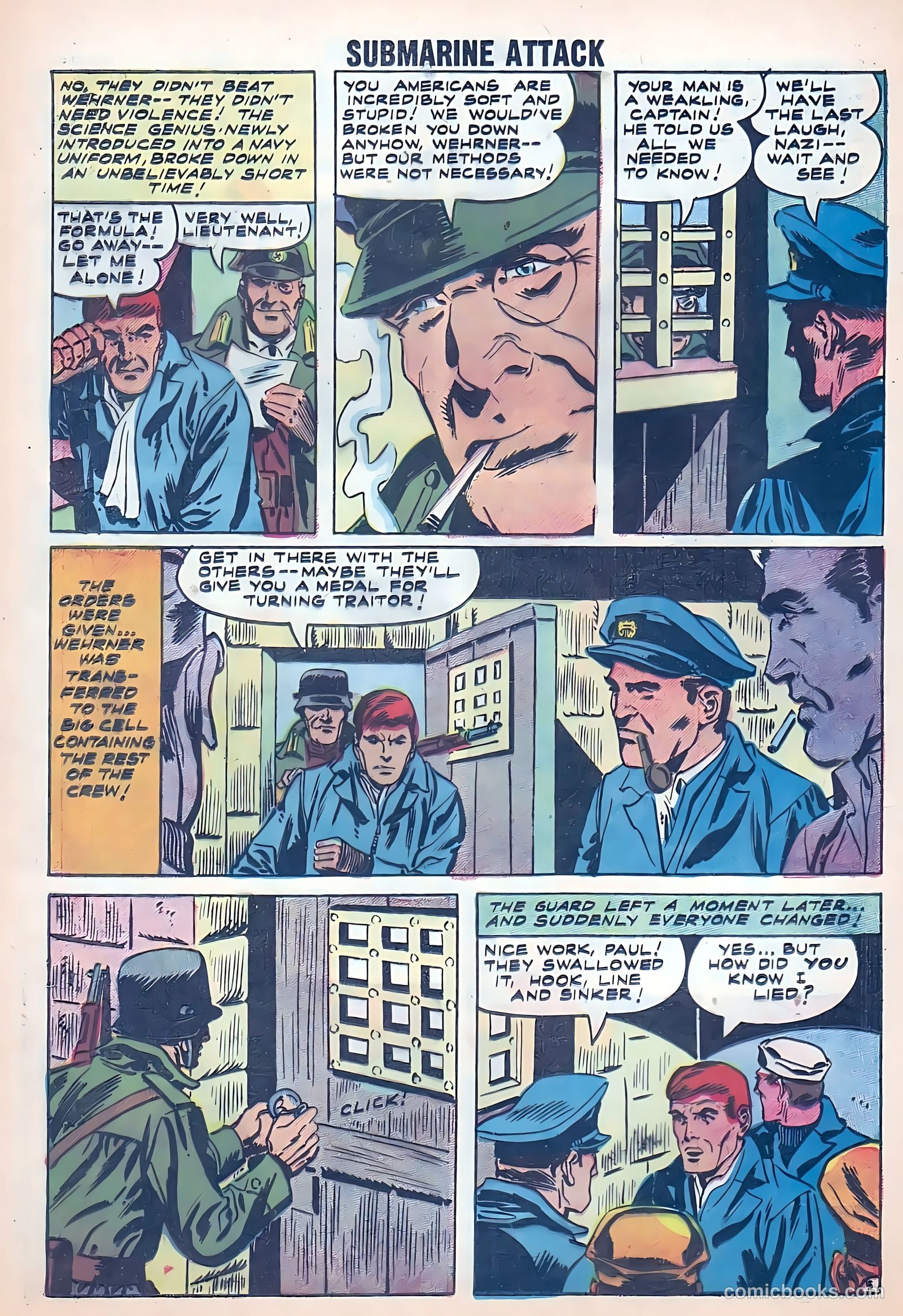 Submarine Attack #13 (1958) — page 24 of 36