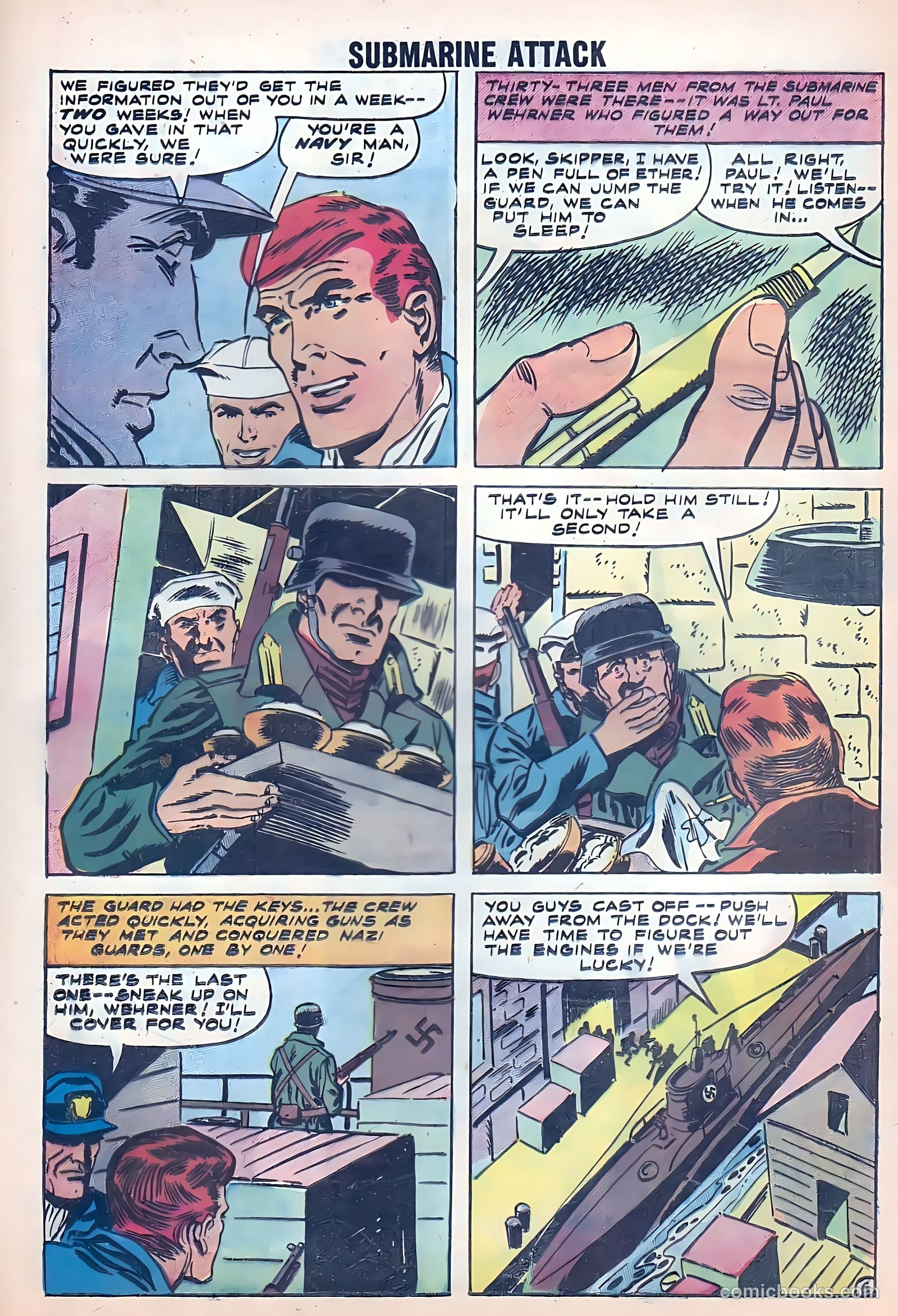 Submarine Attack #13 (1958) — page 25 of 36