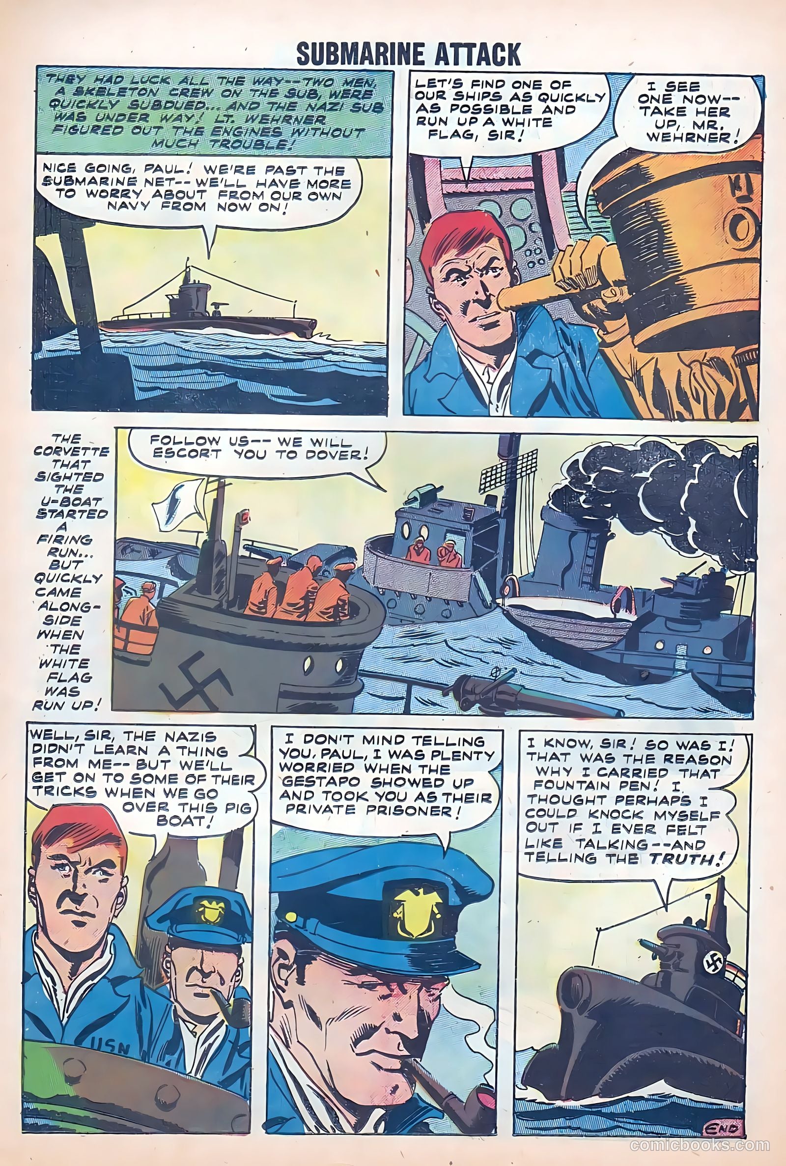 Submarine Attack #13 (1958) — page 26 of 36