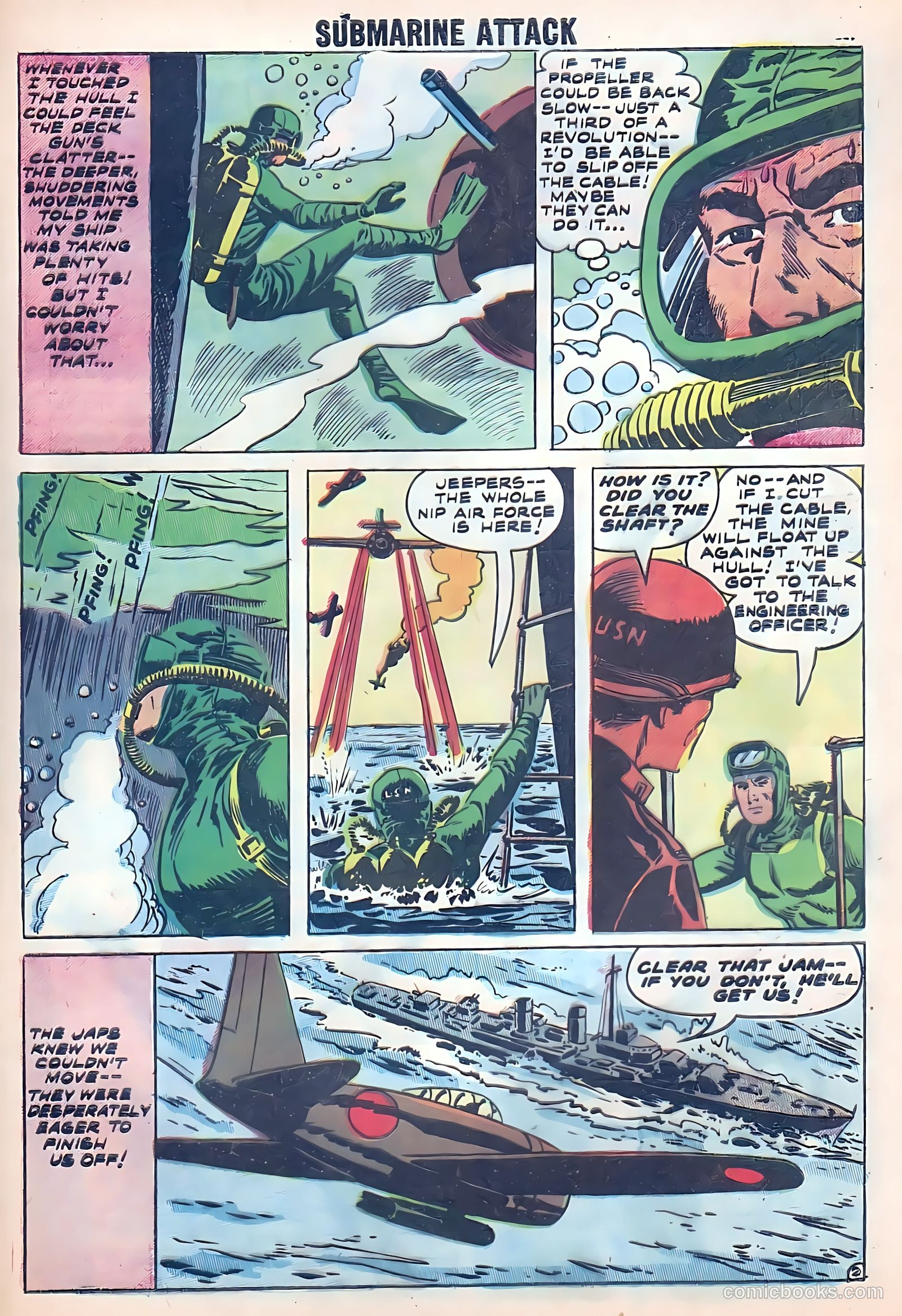 Submarine Attack #13 (1958) — page 29 of 36