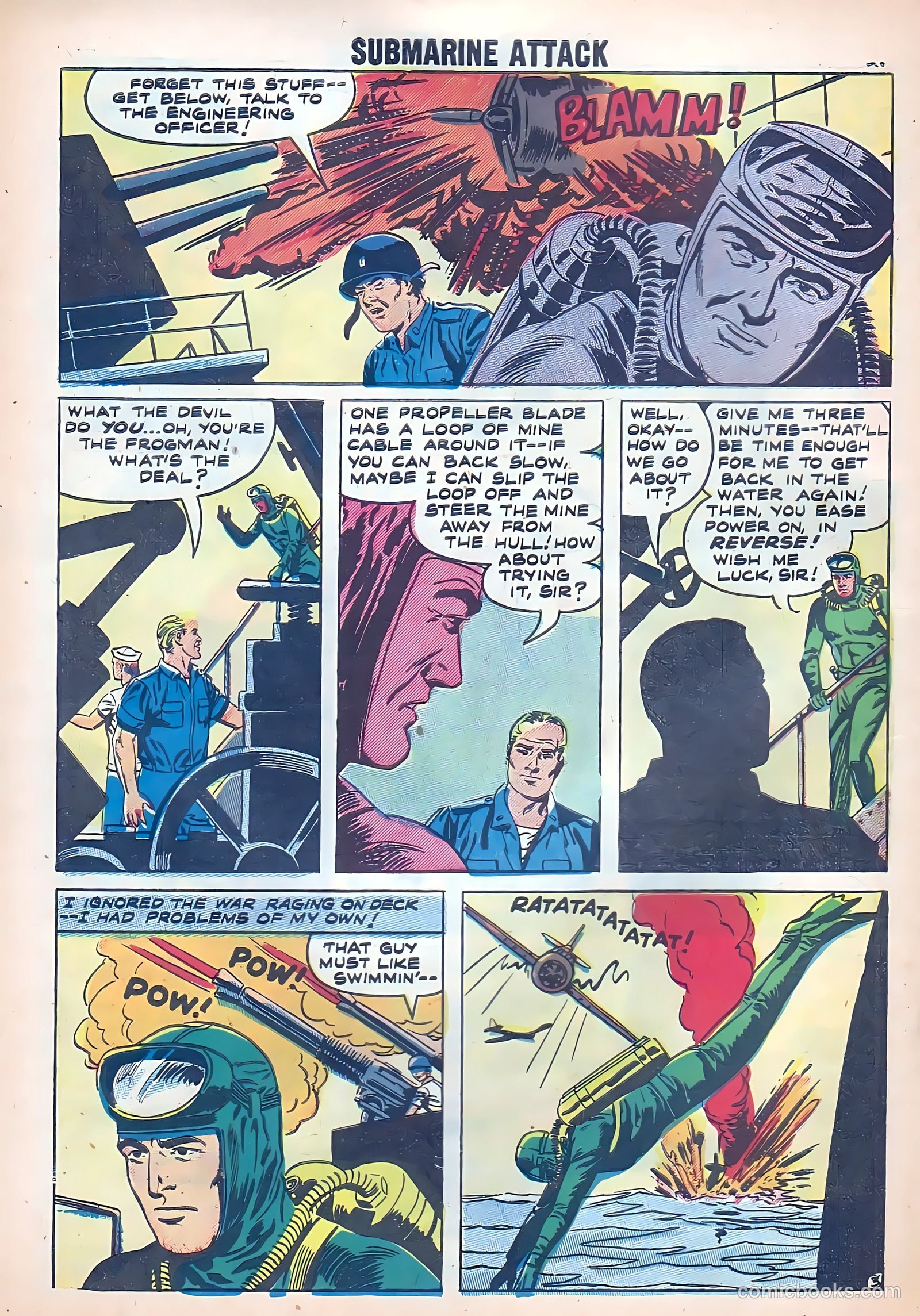 Submarine Attack #13 (1958) — page 30 of 36