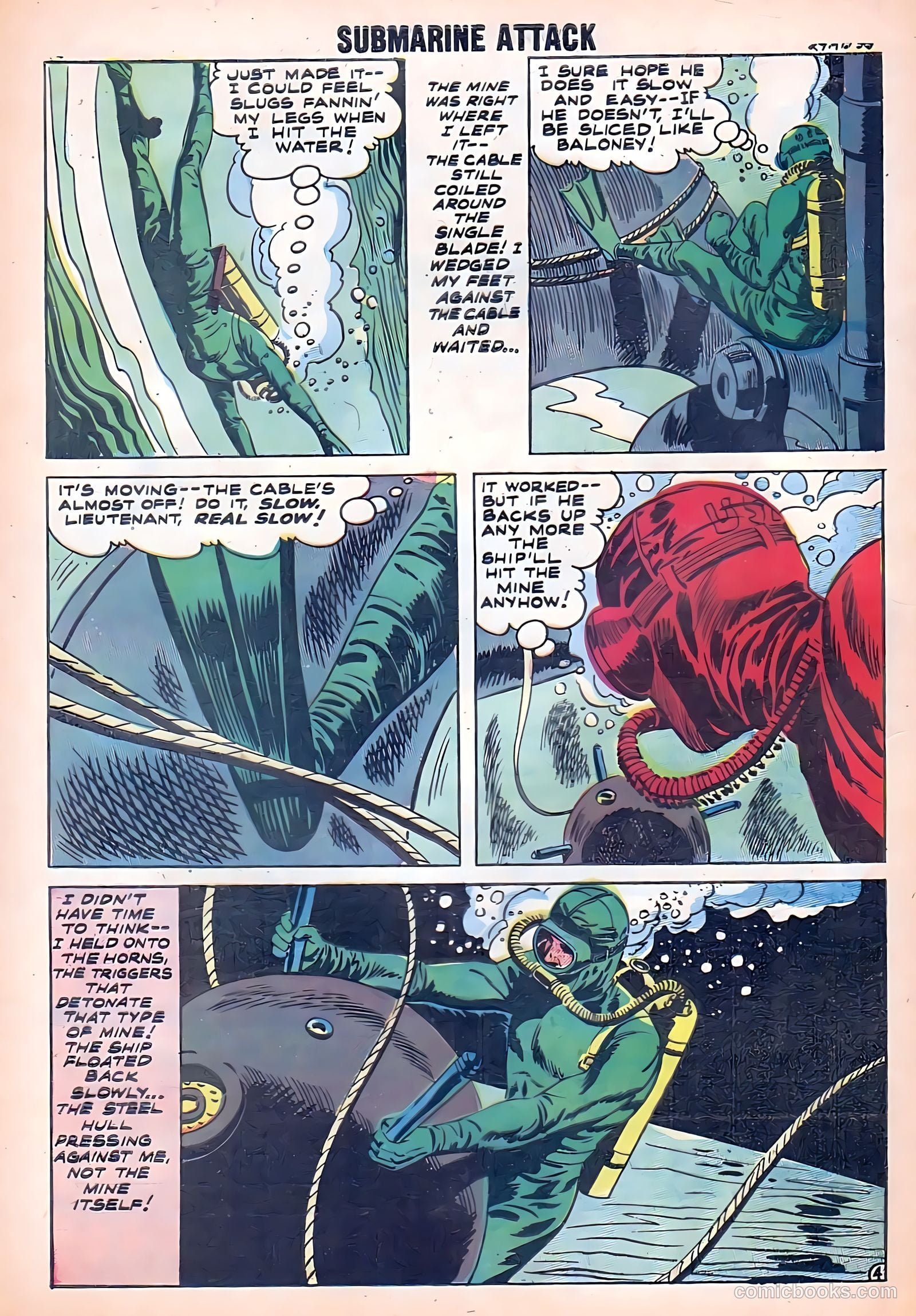 Submarine Attack #13 (1958) — page 32 of 36