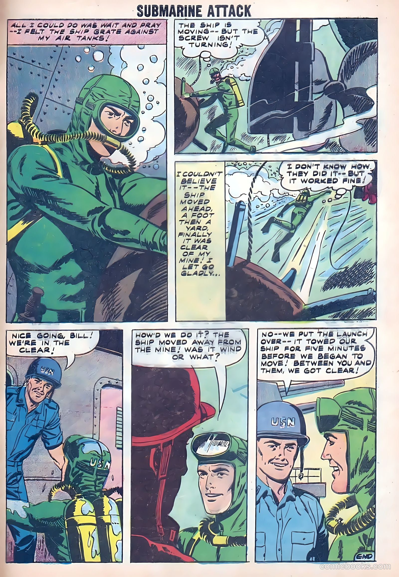 Submarine Attack #13 (1958) — page 33 of 36