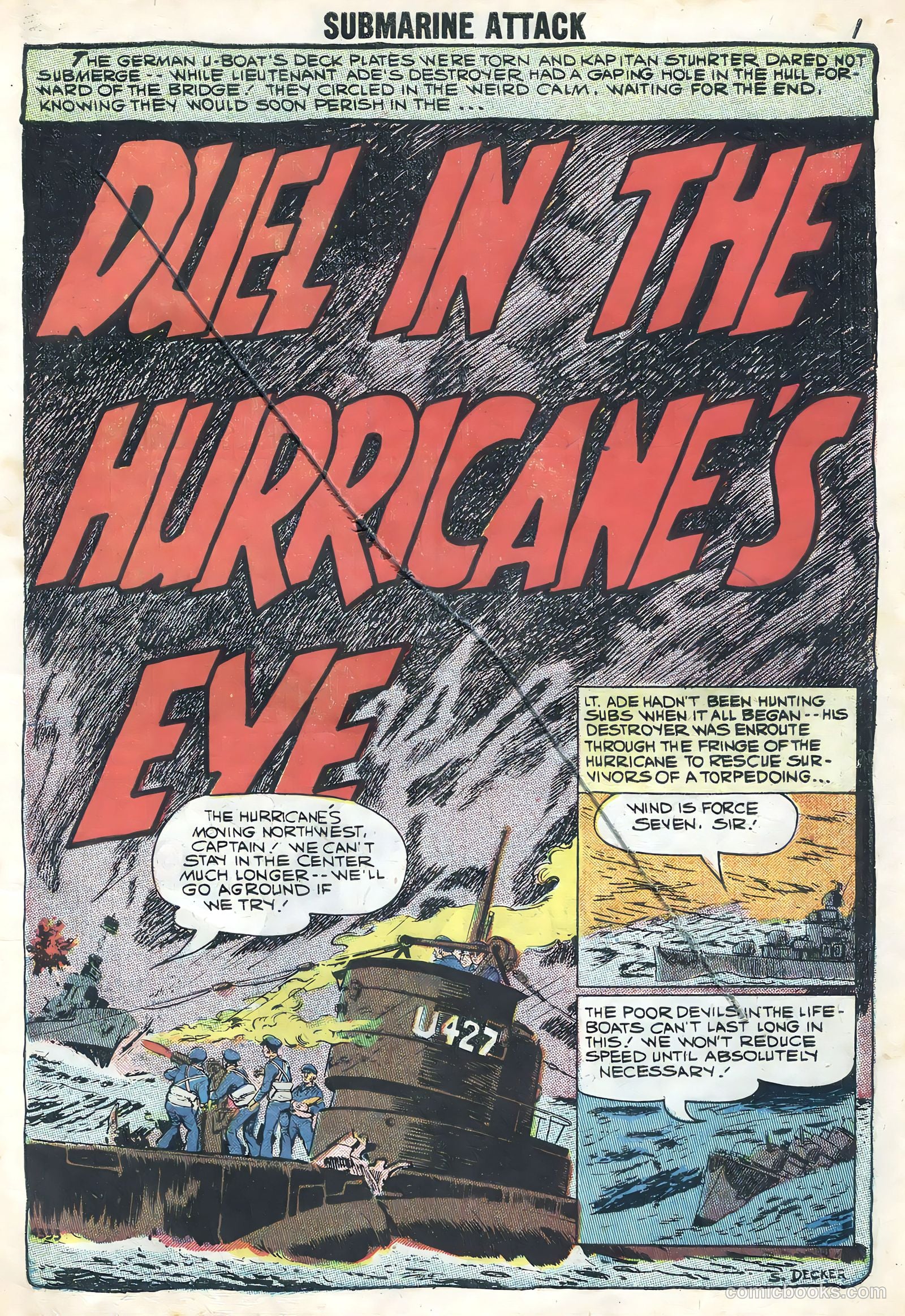 Submarine Attack #14 (1958) — page 3 of 36