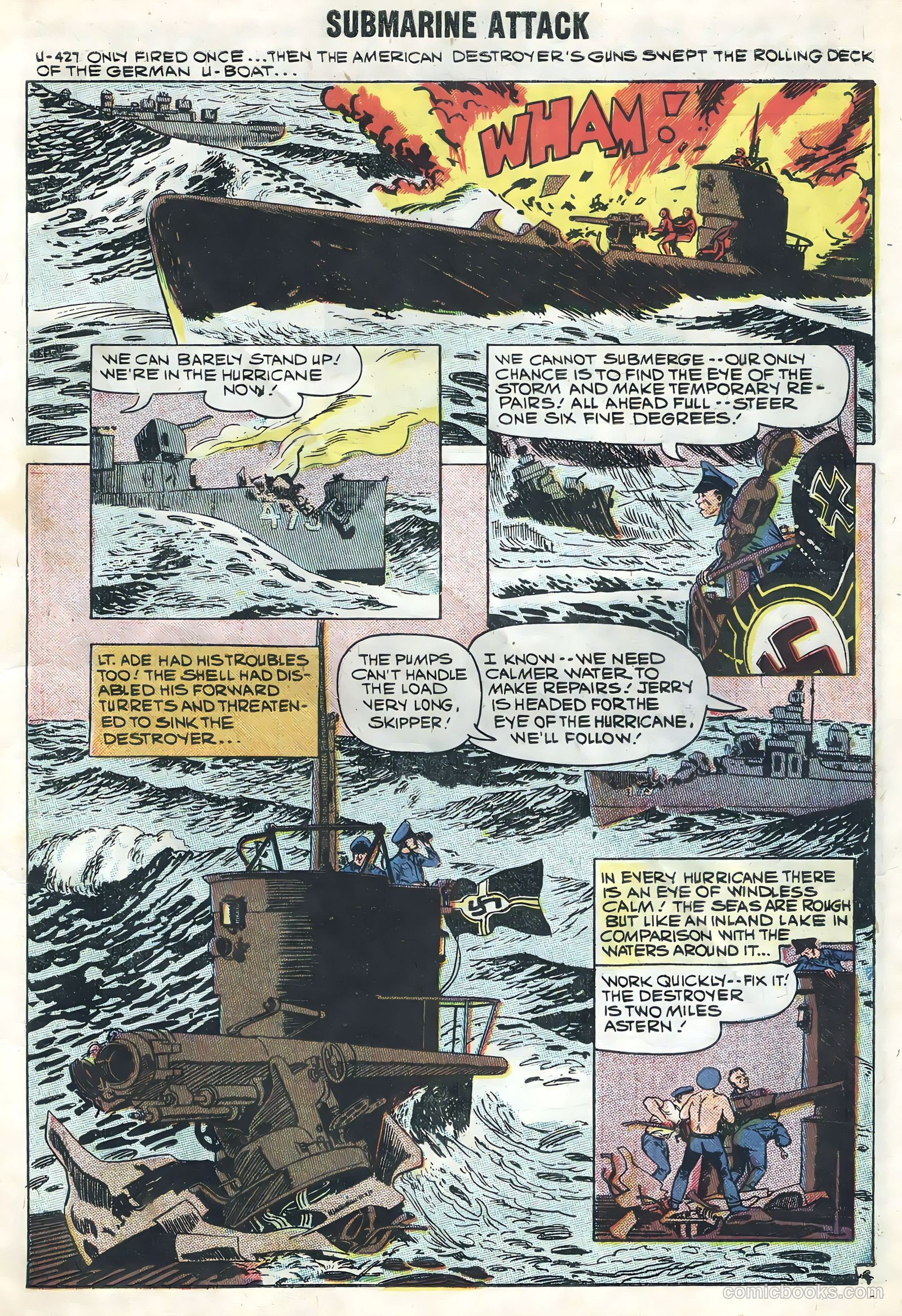 Submarine Attack #14 (1958) — page 7 of 36