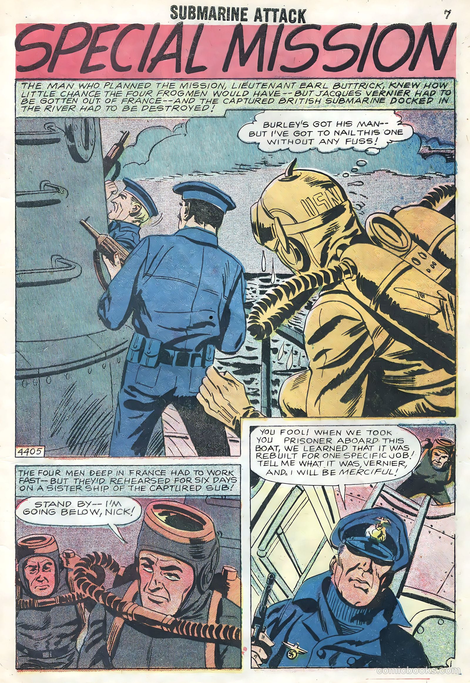 Submarine Attack #14 (1958) — page 9 of 36