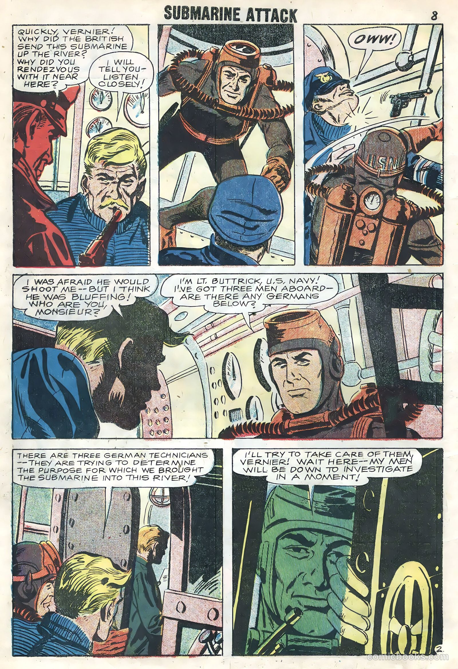 Submarine Attack #14 (1958) — page 10 of 36