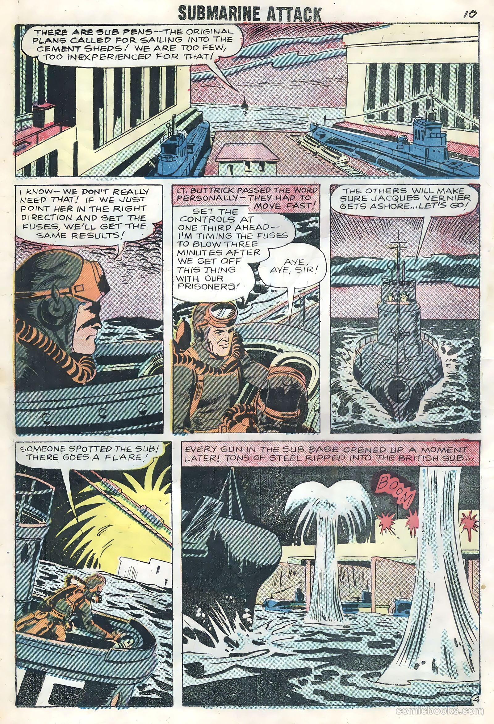 Submarine Attack #14 (1958) — page 12 of 36